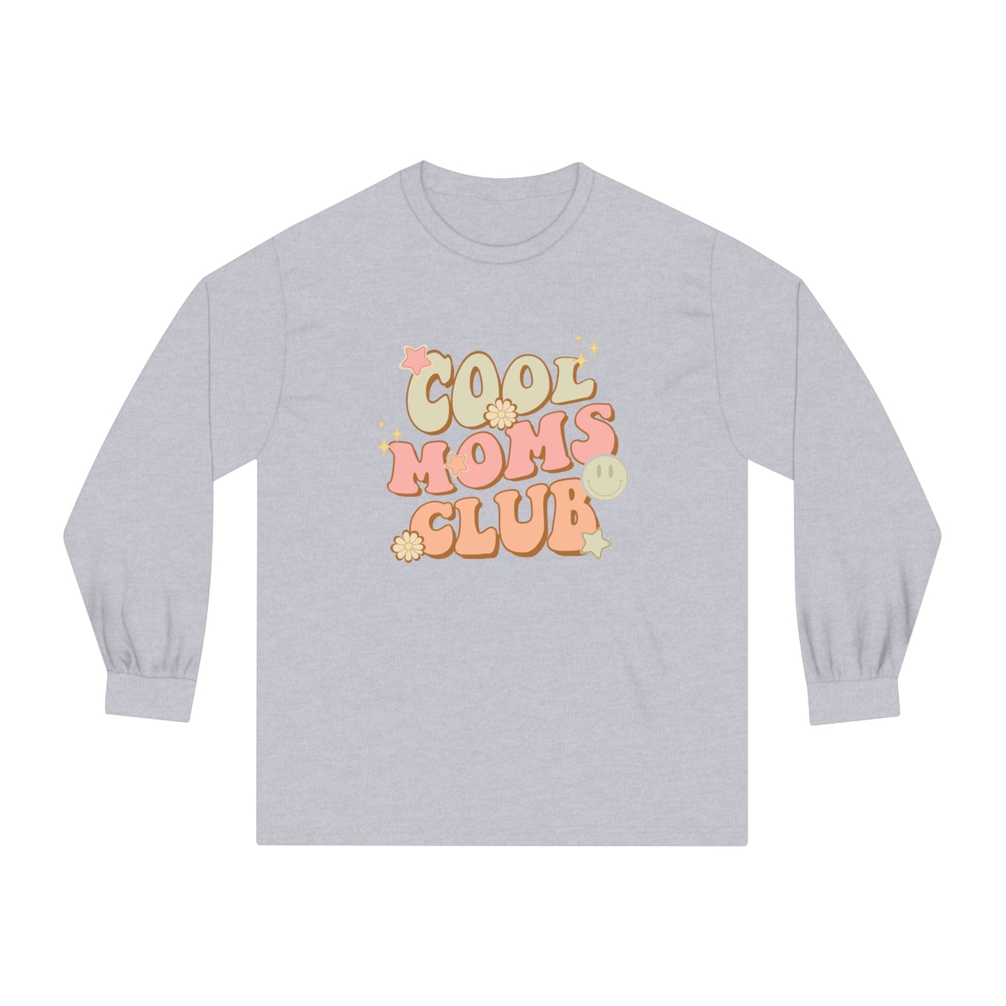 Cool Moms Club Groovy - Unisex Classic Long Sleeve T-Shirt