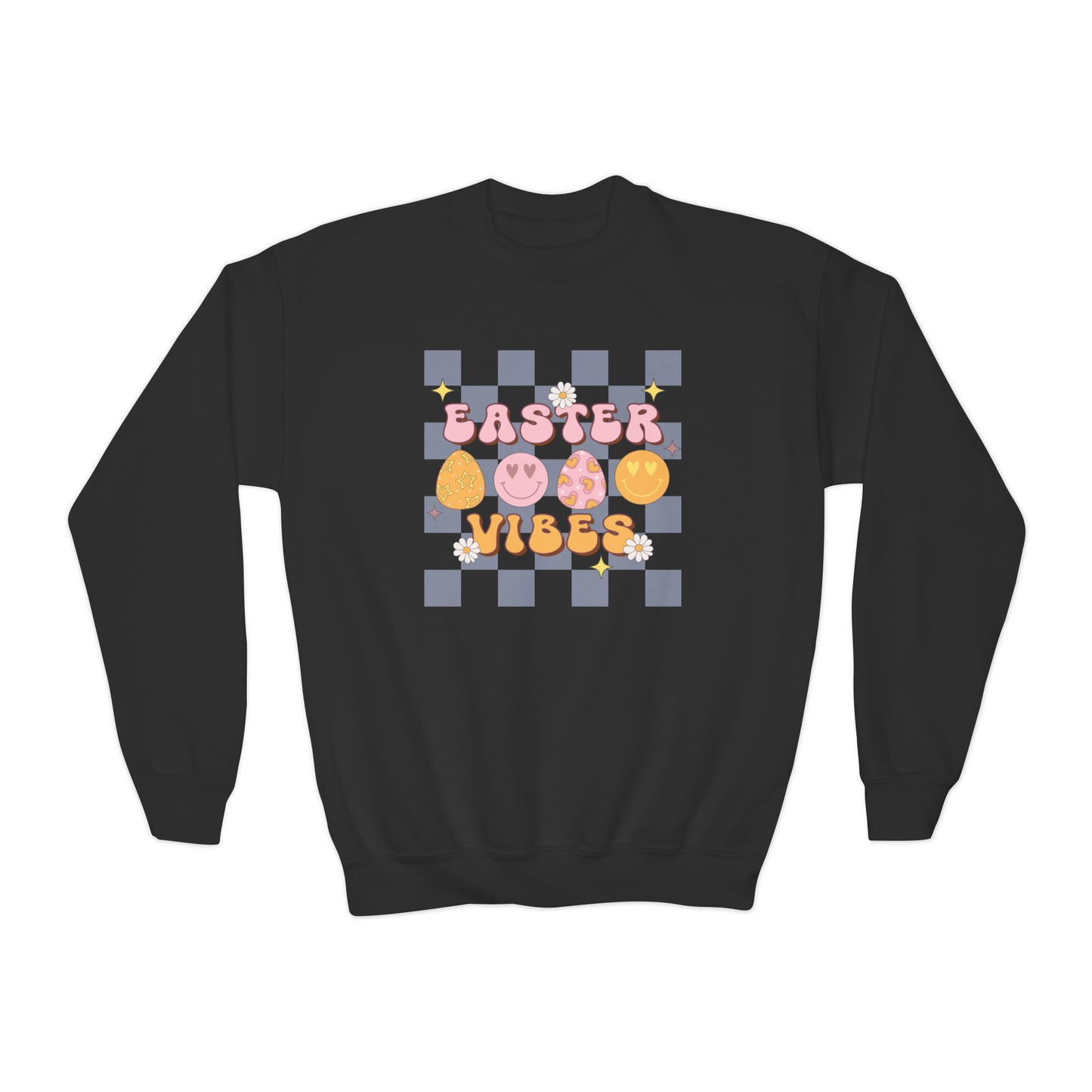 Easter Vibes Pastel - Youth Crewneck Sweatshirt