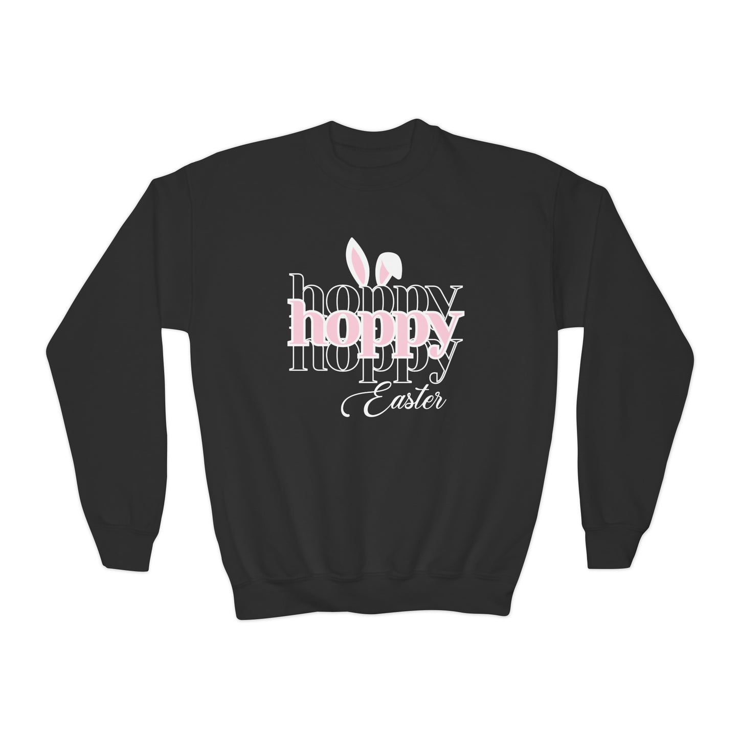 Hoppy Easter - Youth Crewneck Sweatshirt