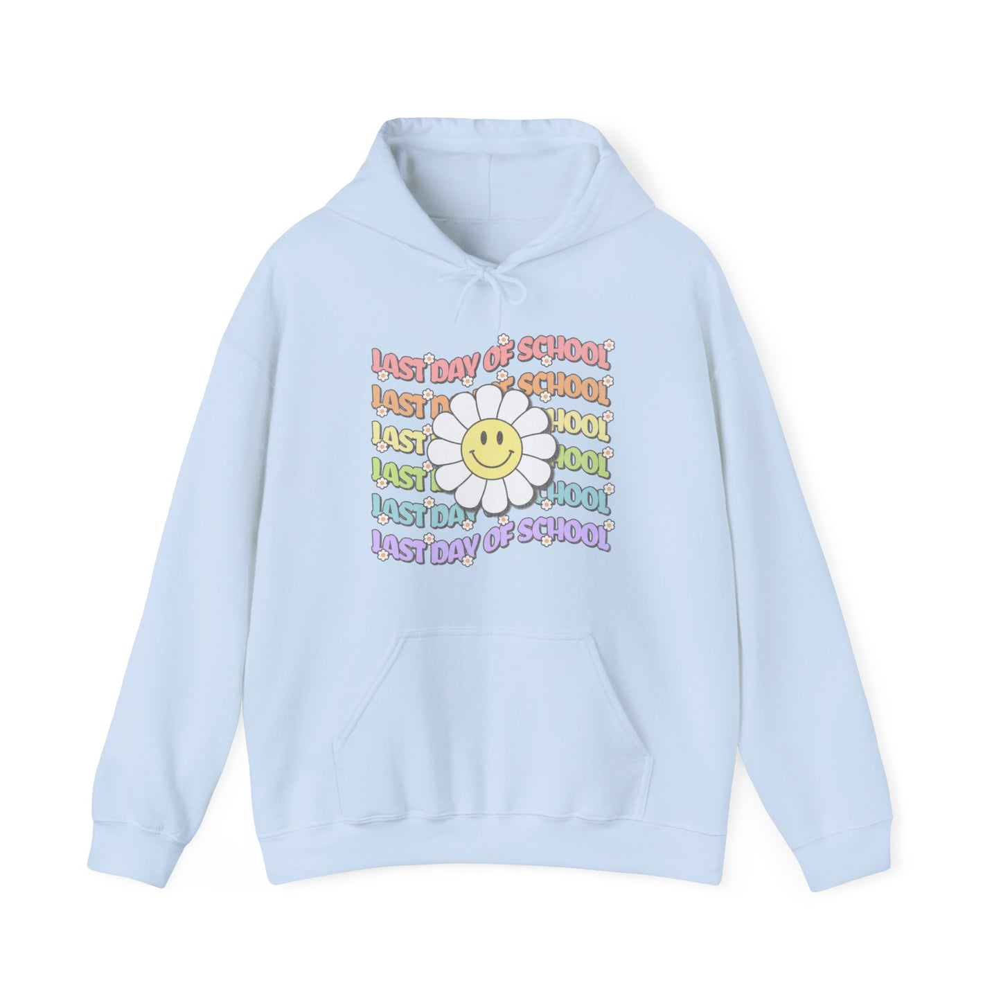 Groovy Last Day of School - Unisex Heavy Blend™ Hooded Sweatshirt