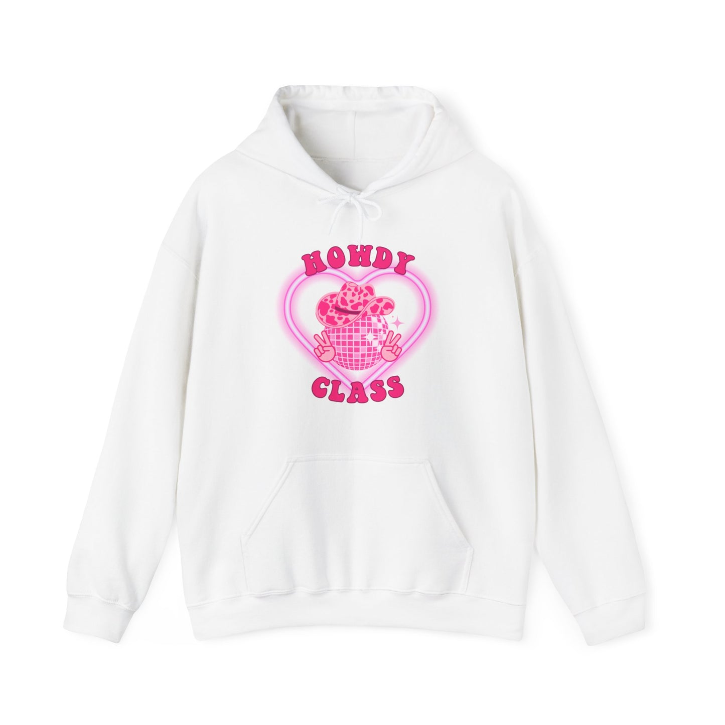 Howdy Class - Unisex Heavy Blend™ Hooded Sweatshirt