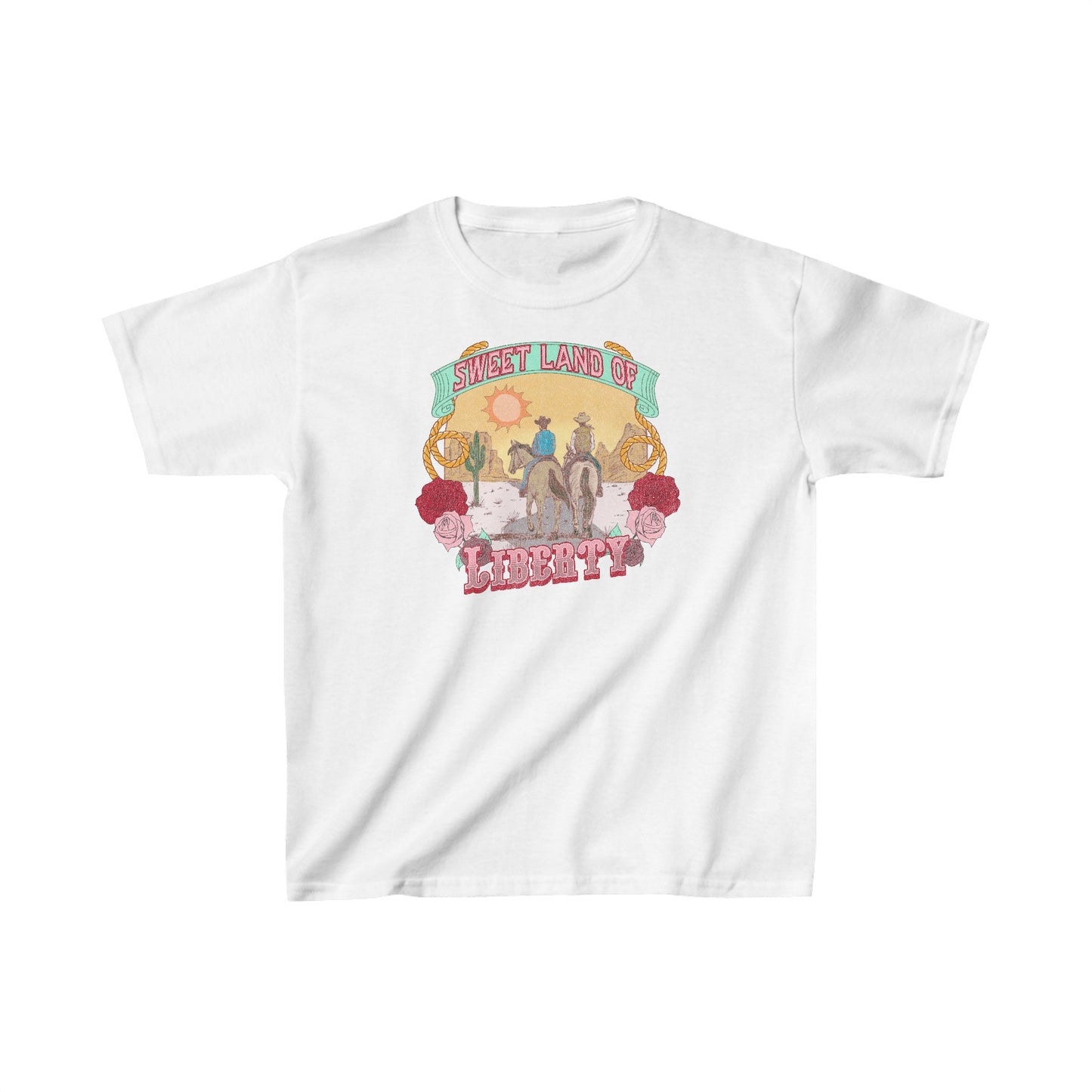 Sweet Land of Liberty - Kids Heavy Cotton™ Tee