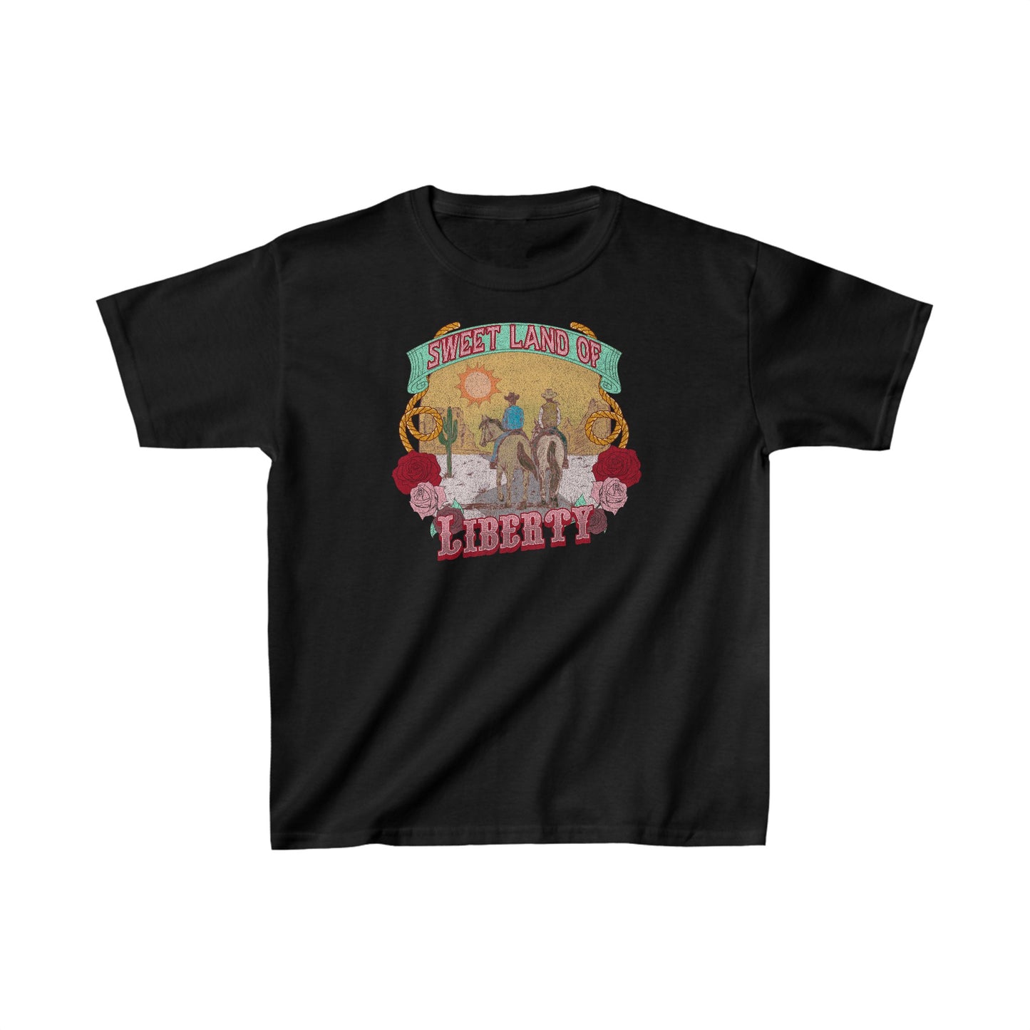 Sweet Land of Liberty - Kids Heavy Cotton™ Tee