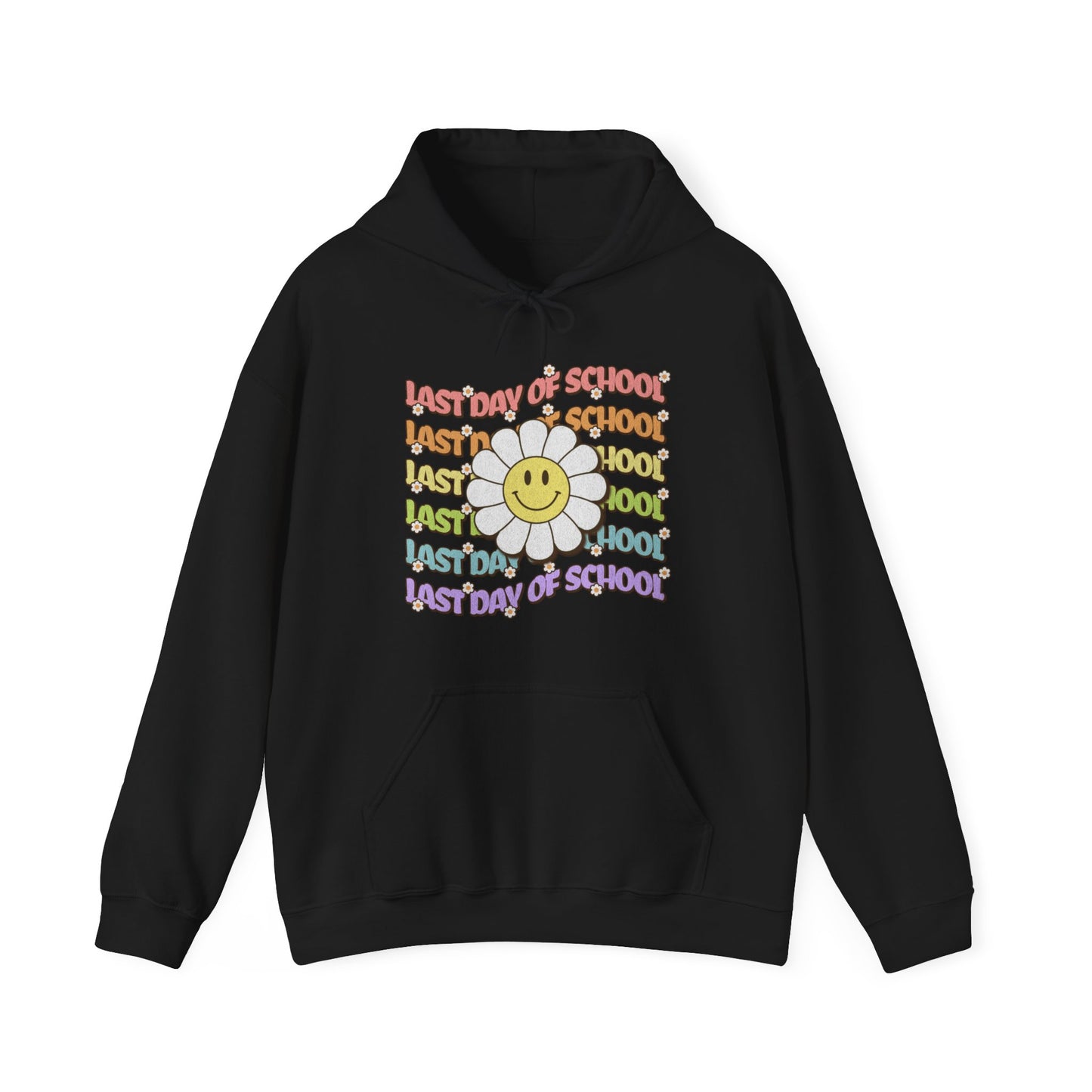 Groovy Last Day of School - Unisex Heavy Blend™ Hooded Sweatshirt