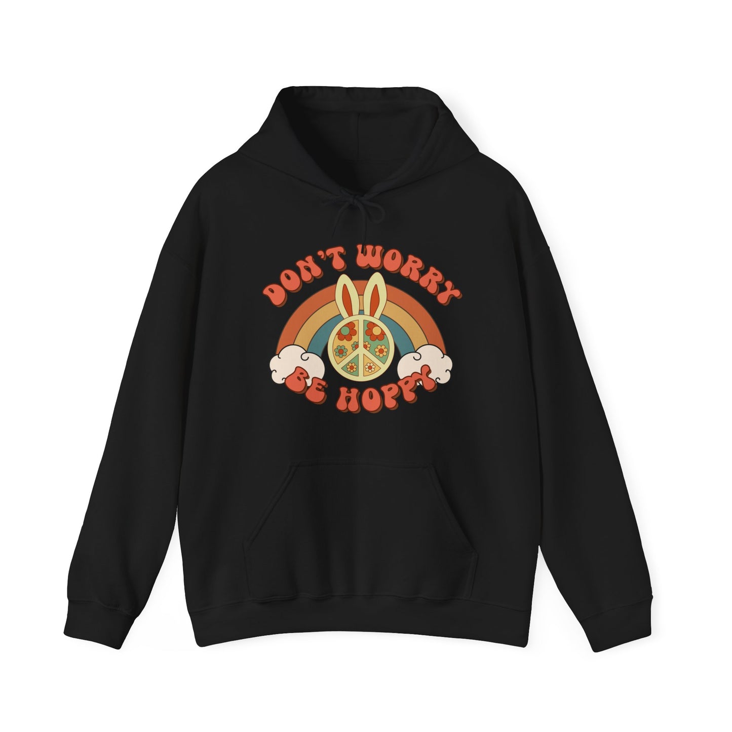 Don’t Worry Be Hoppy - Unisex Heavy Blend™ Hooded Sweatshirt