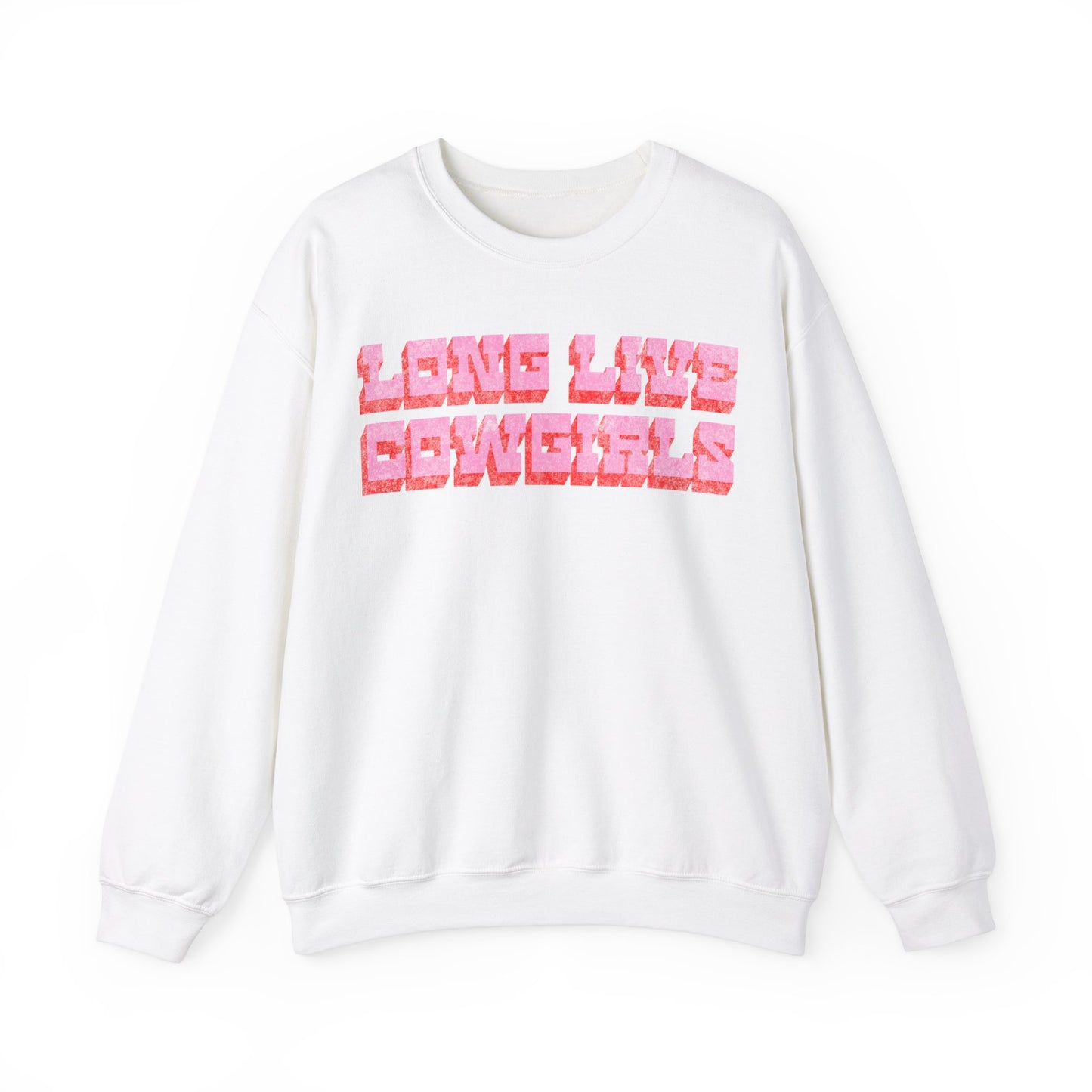 Long Live Cowgirls - Unisex Heavy Blend™ Crewneck Sweatshirt