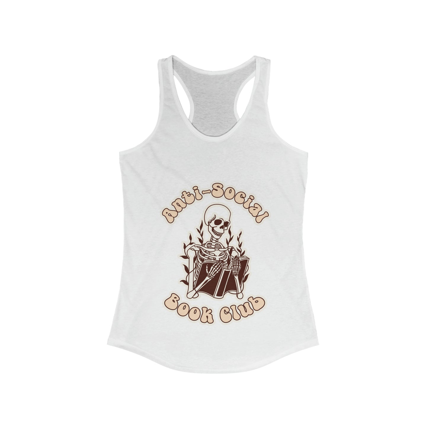 Anti-Social Book Club - Women's Ideal Racerback Tank