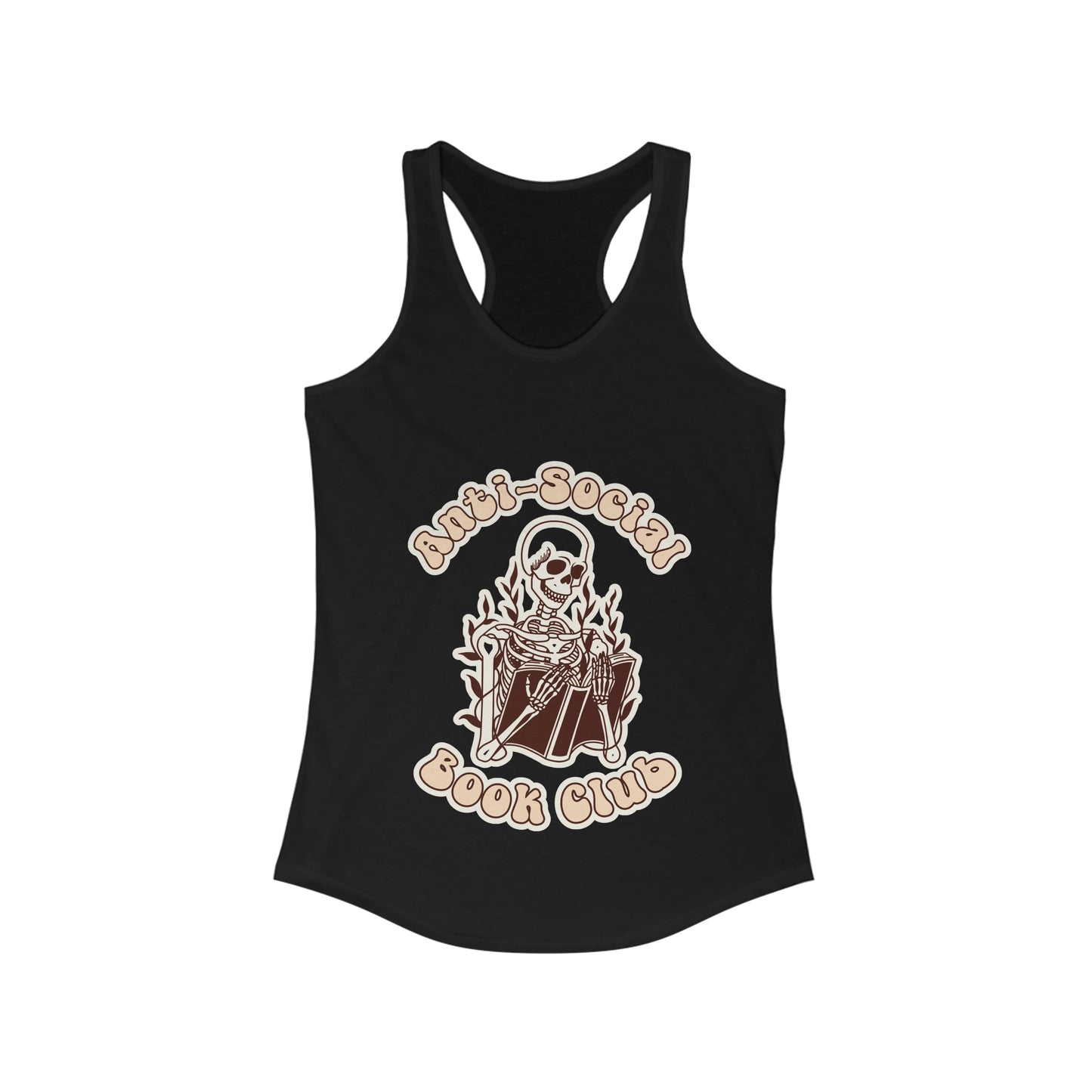 Anti-Social Book Club - Women's Ideal Racerback Tank