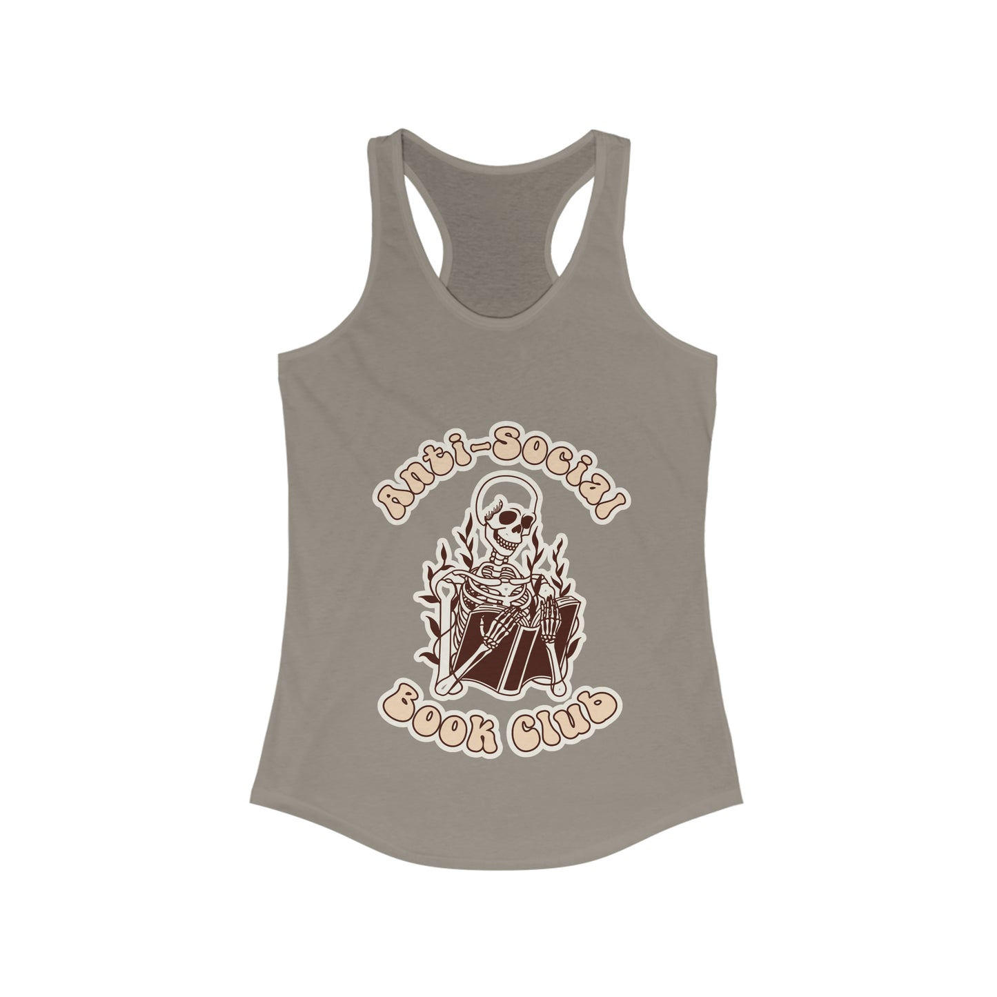 Anti-Social Book Club - Women's Ideal Racerback Tank