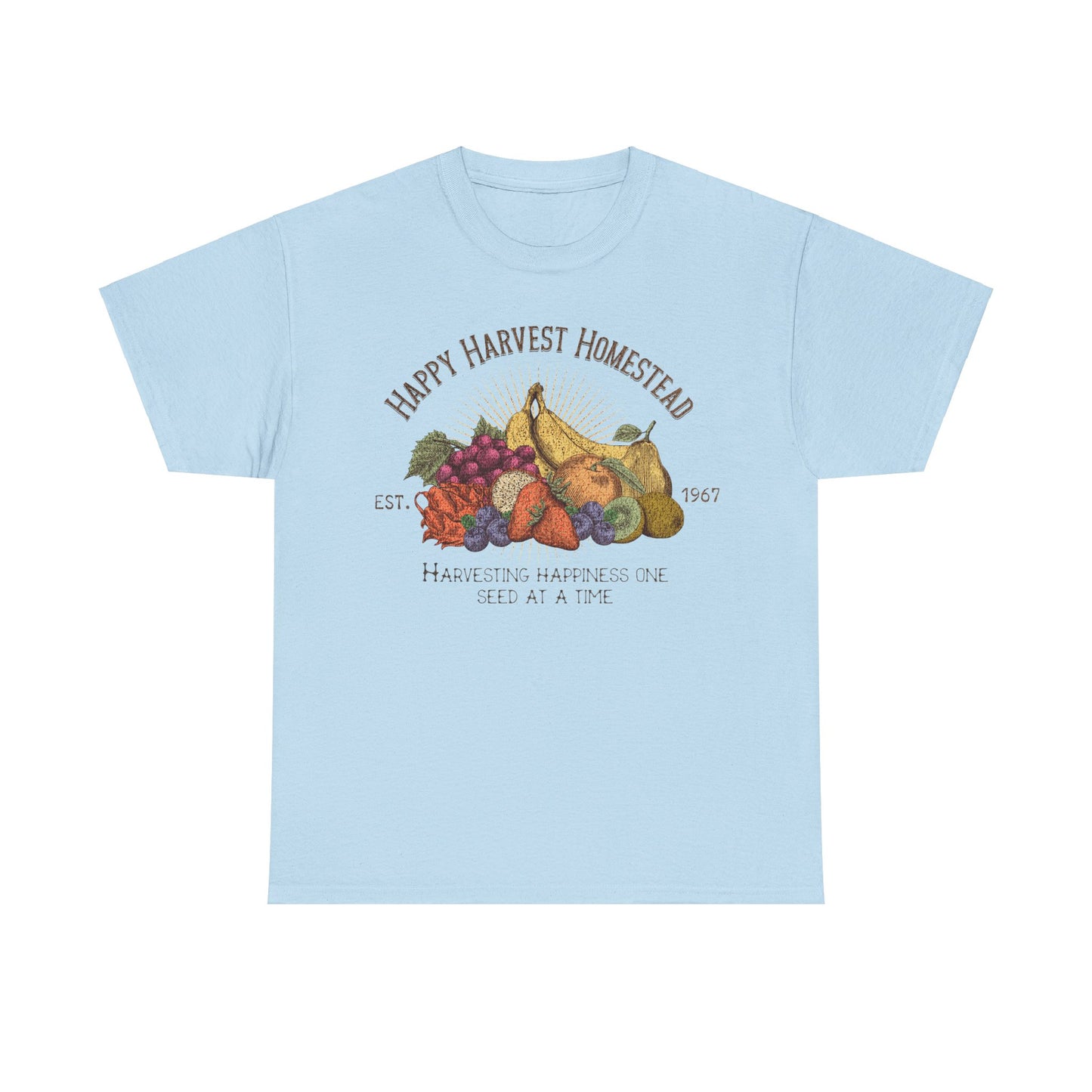 Happy Harvest Homestead, Farmers Market - Unisex T-Shirt