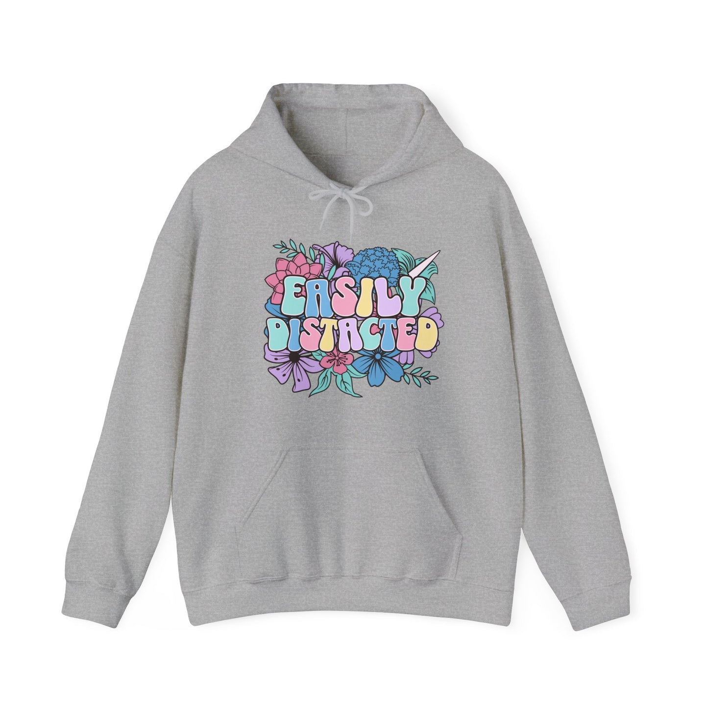 Easily Distracted - Unisex Heavy Blend™ Hooded Sweatshirt