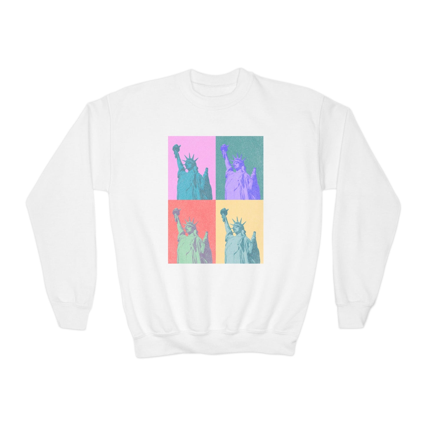 Statue of Liberty - Youth Crewneck Sweatshirt