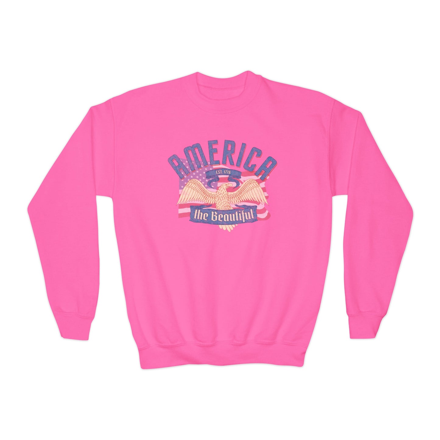 America the Beautiful - Youth Crewneck Sweatshirt