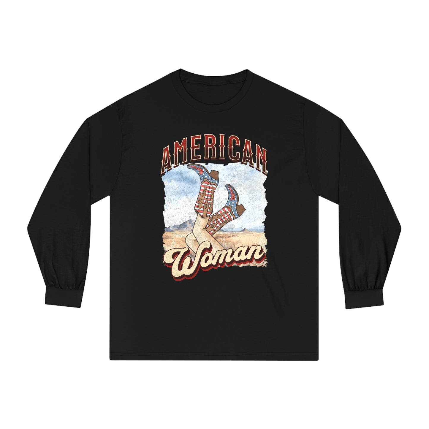 American Woman - Unisex Classic Long Sleeve T-Shirt