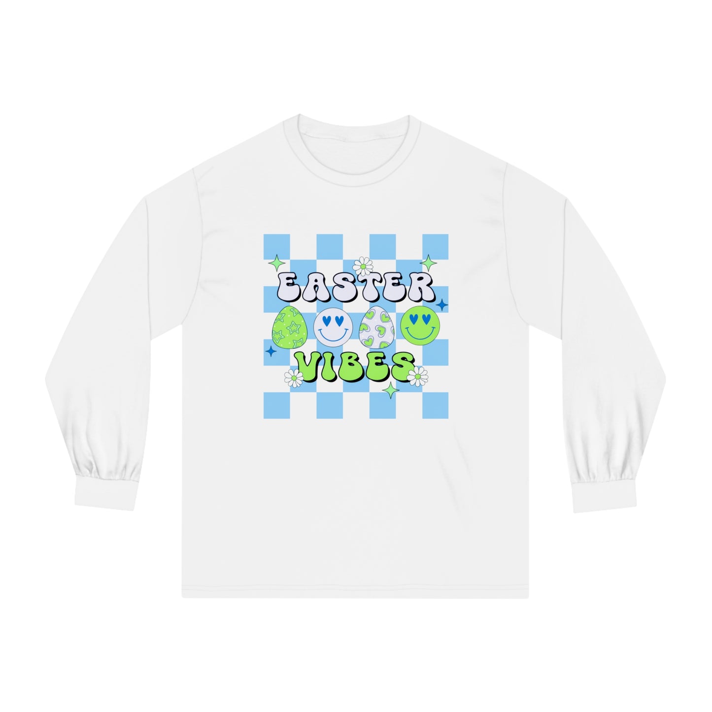 Easter Vibes Blue - Unisex Classic Long Sleeve T-Shirt