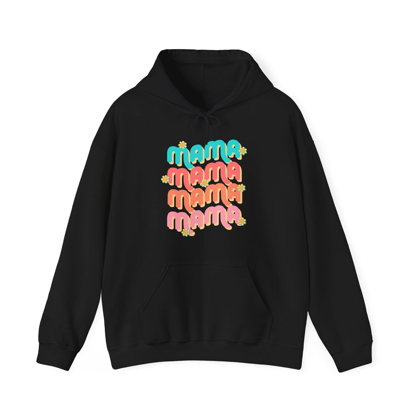 Mama Retro - Unisex Heavy Blend™ Hooded Sweatshirt