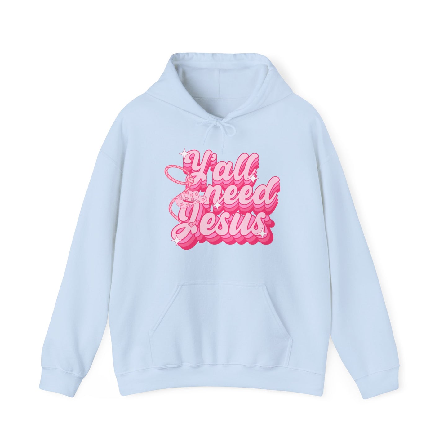 Y’all Need Jesus - Unisex Heavy Blend™ Hooded Sweatshirt