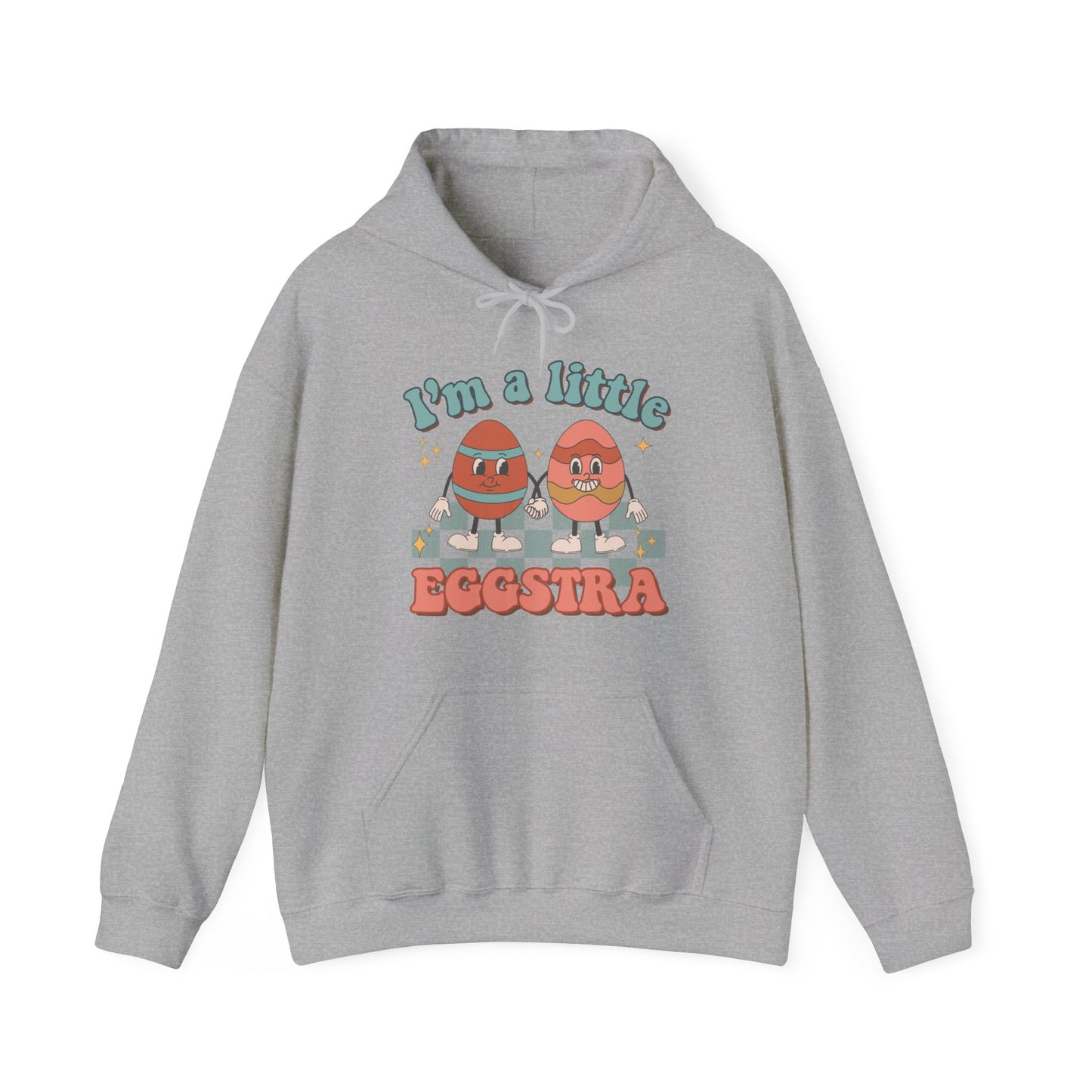 I’m A Little Eggstra - Unisex Heavy Blend™ Hooded Sweatshirt