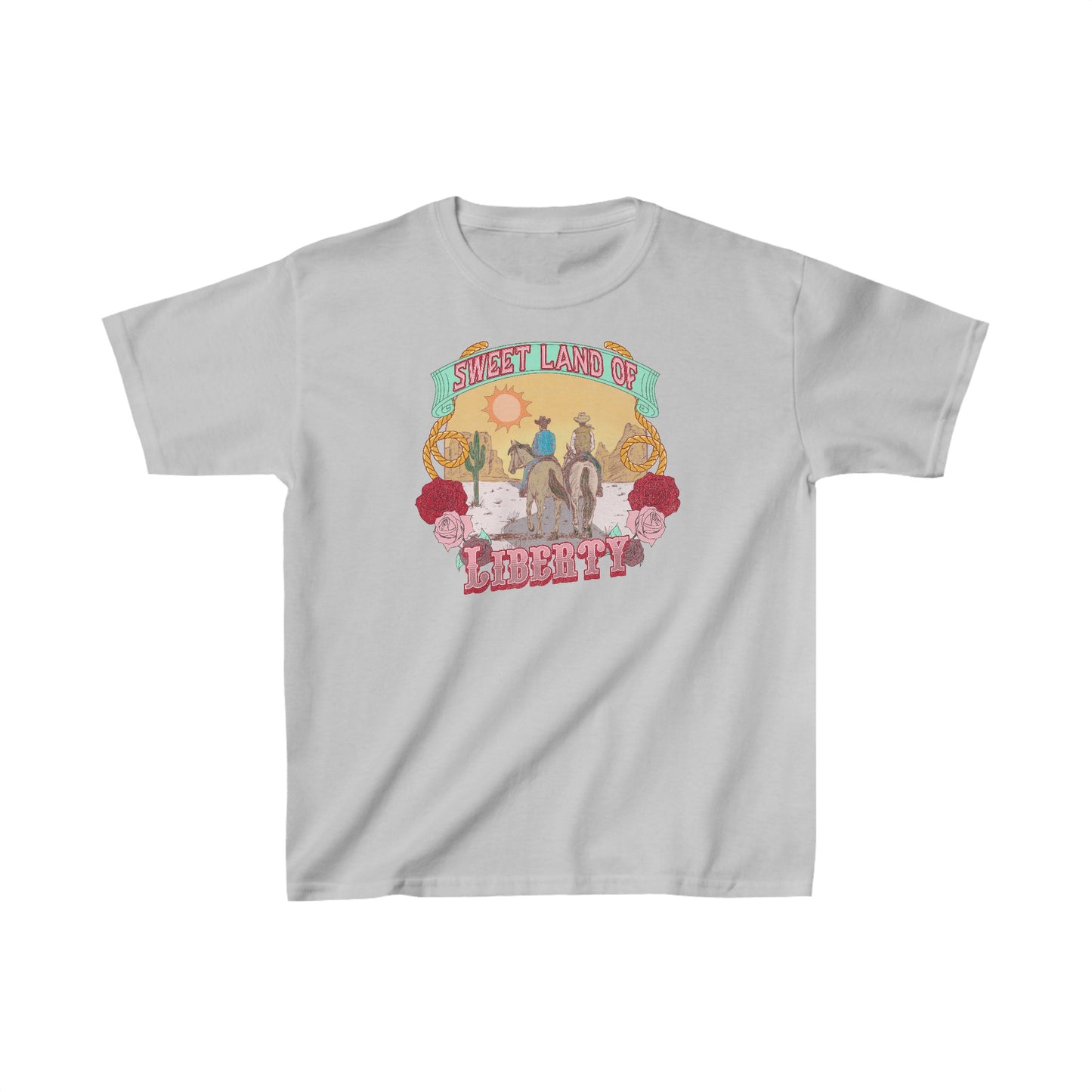 Sweet Land of Liberty - Kids Heavy Cotton™ Tee