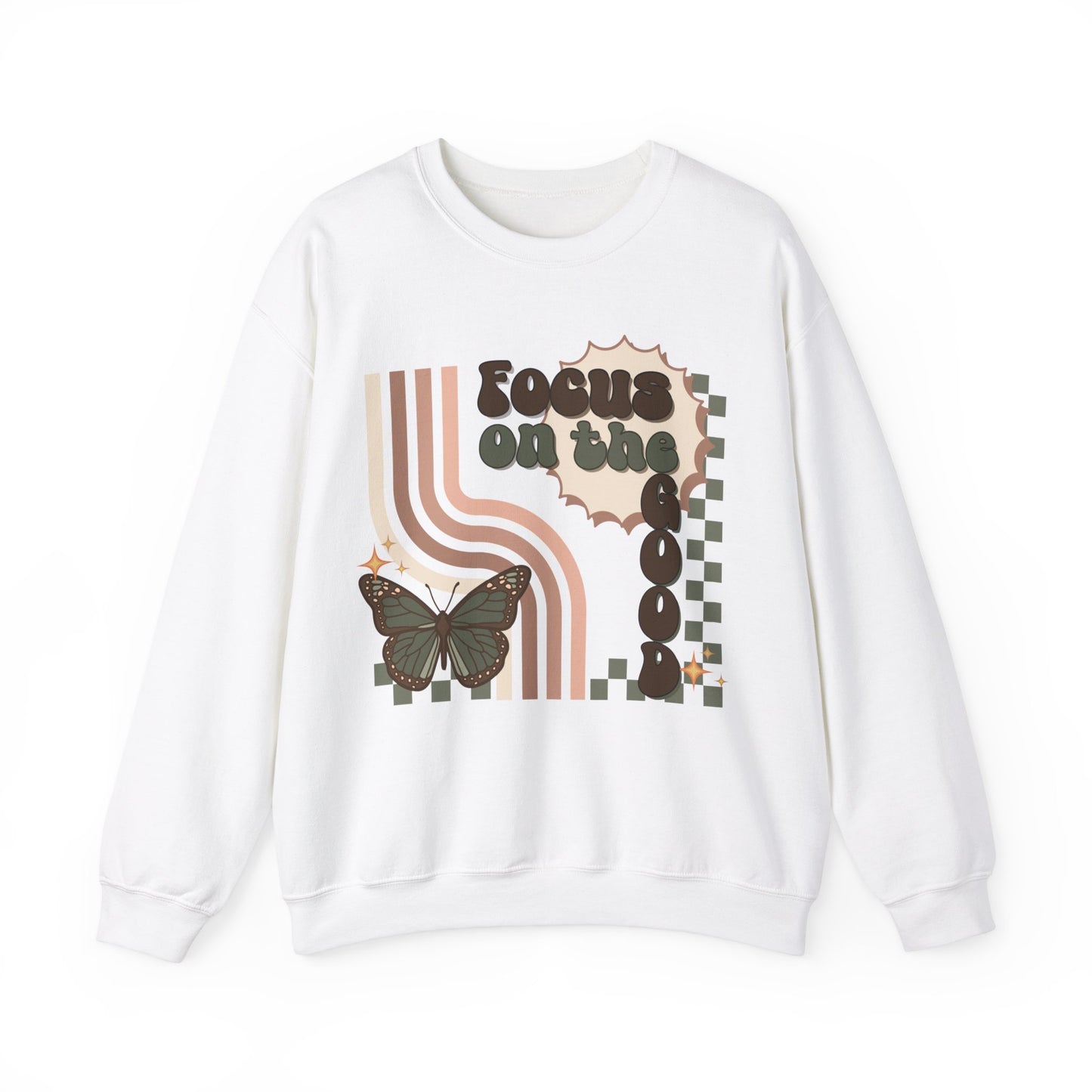 Focus on the Good - Unisex Heavy Blend™ Crewneck Sweatshirt