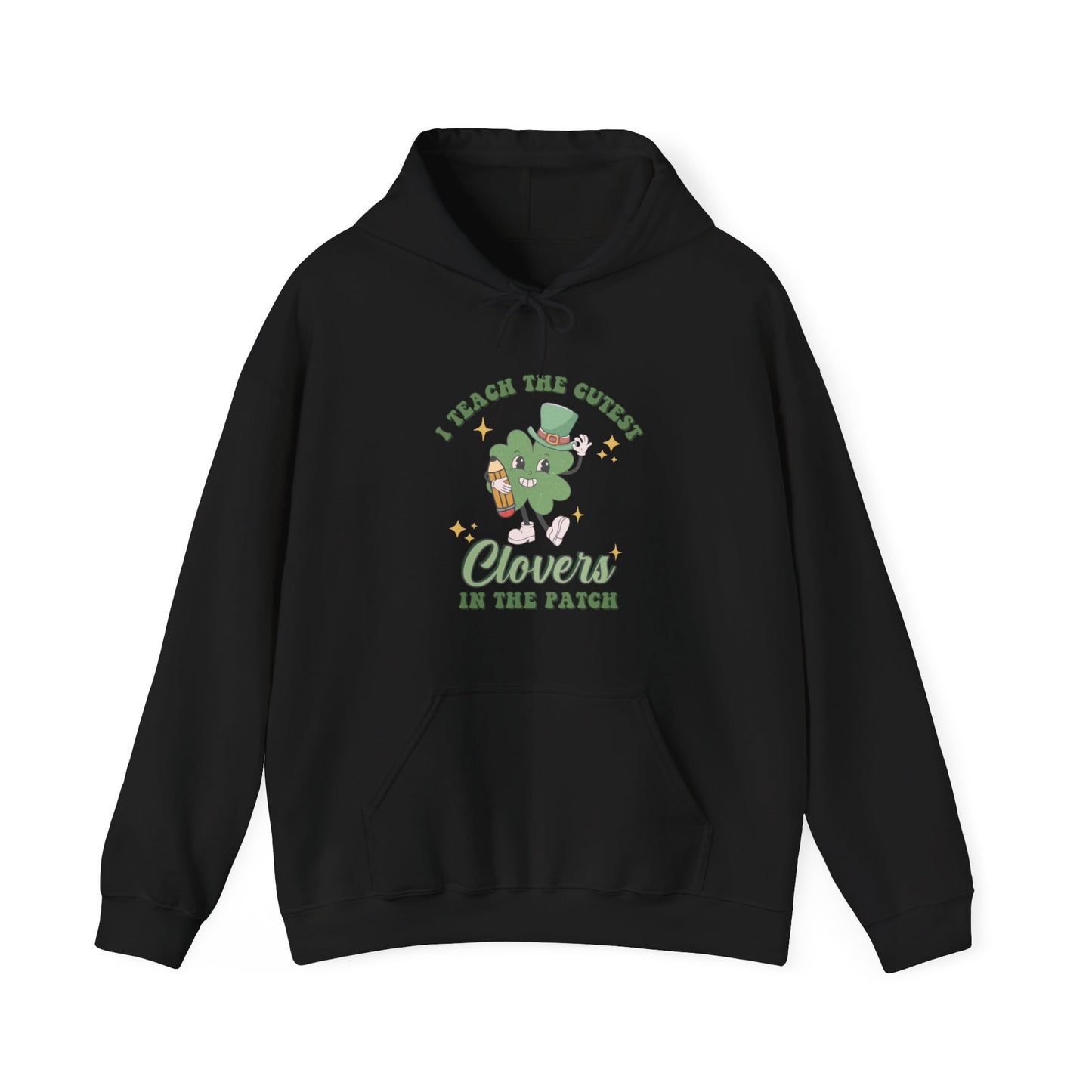 I Teach the Cutest Clovers - Unisex Heavy Blend™ Hooded Sweatshirt