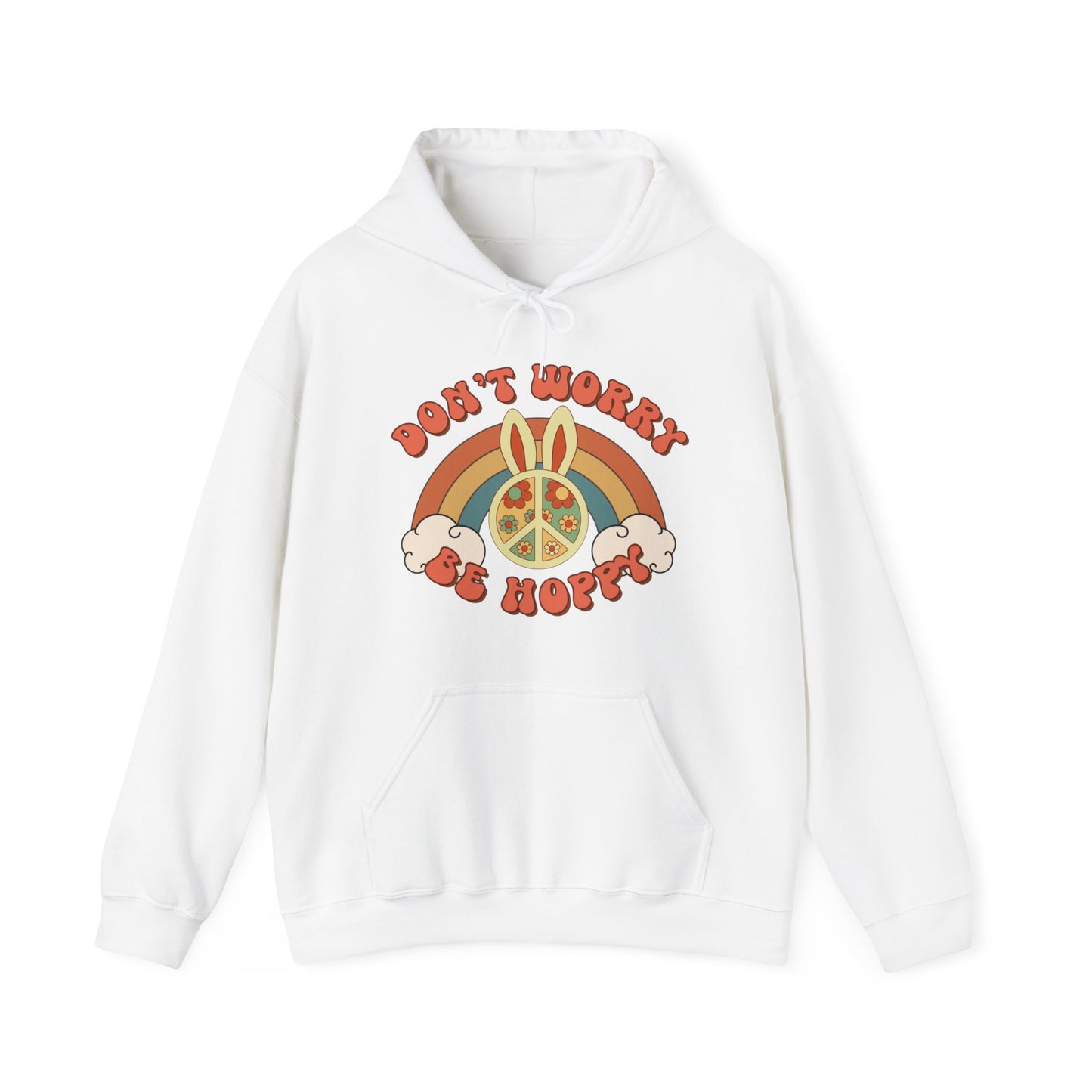 Don’t Worry Be Hoppy - Unisex Heavy Blend™ Hooded Sweatshirt