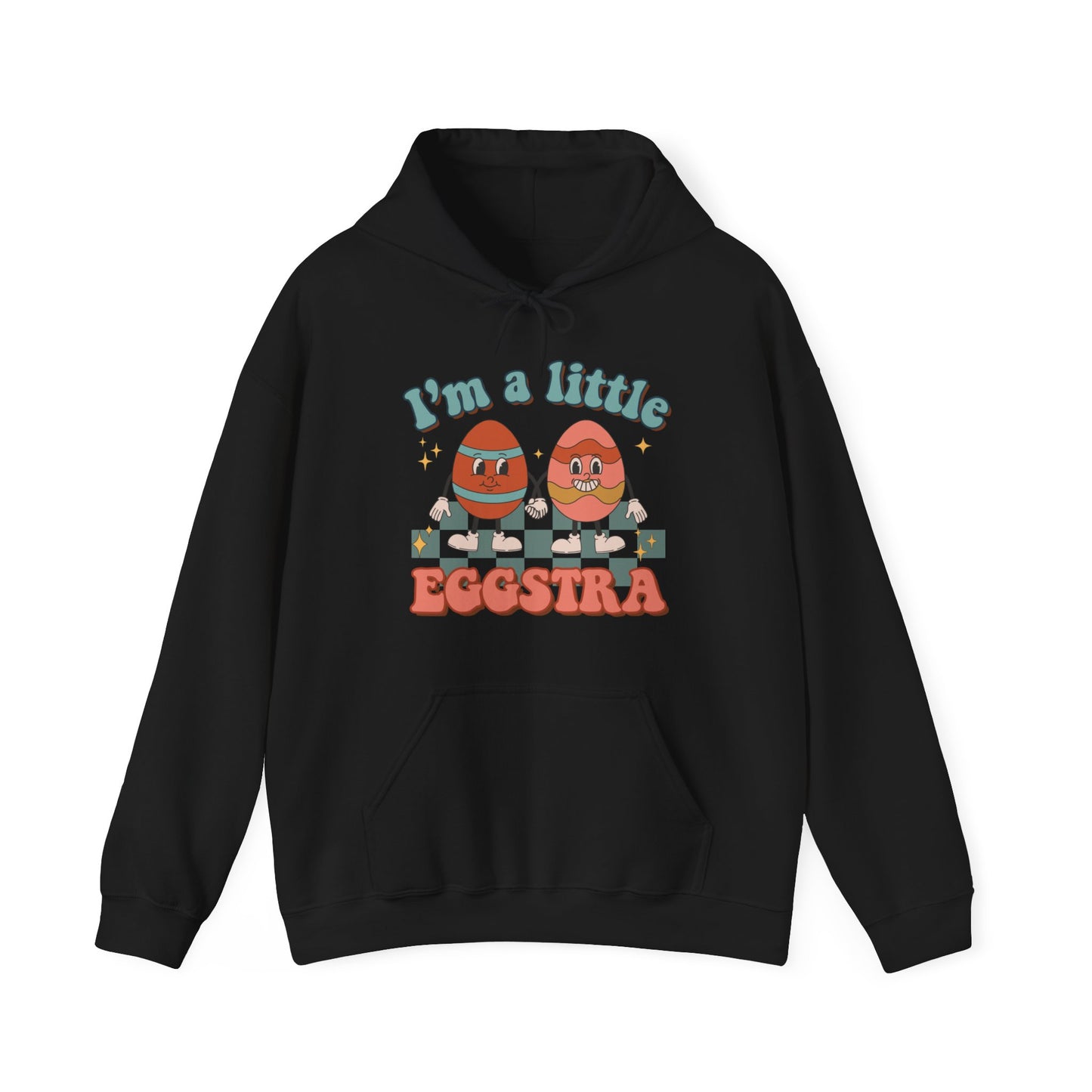 I’m A Little Eggstra - Unisex Heavy Blend™ Hooded Sweatshirt