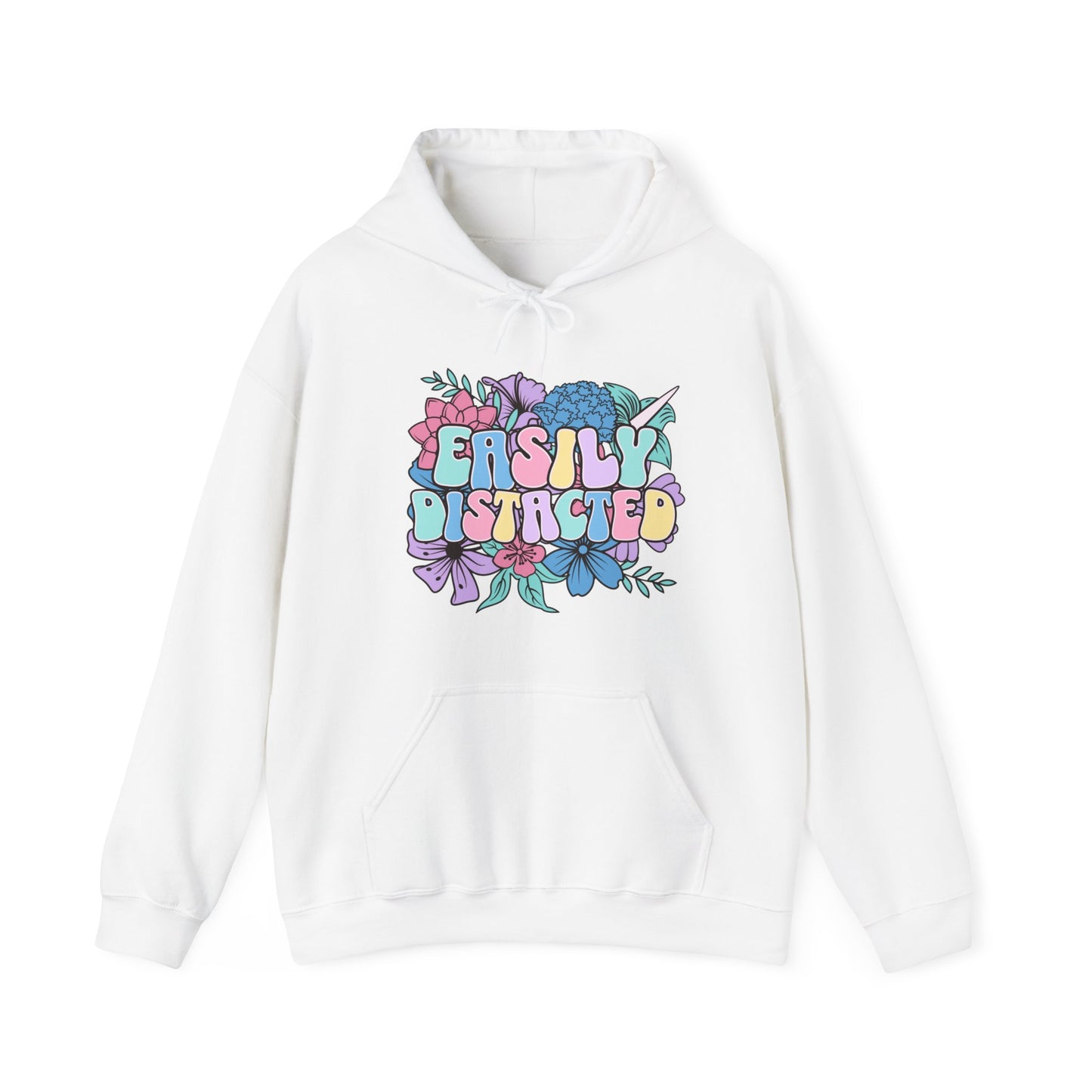 Easily Distracted - Unisex Heavy Blend™ Hooded Sweatshirt