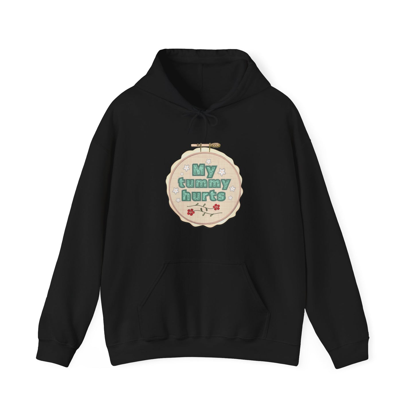 My Tummy Hurts - Unisex Heavy Blend™ Hooded Sweatshirt