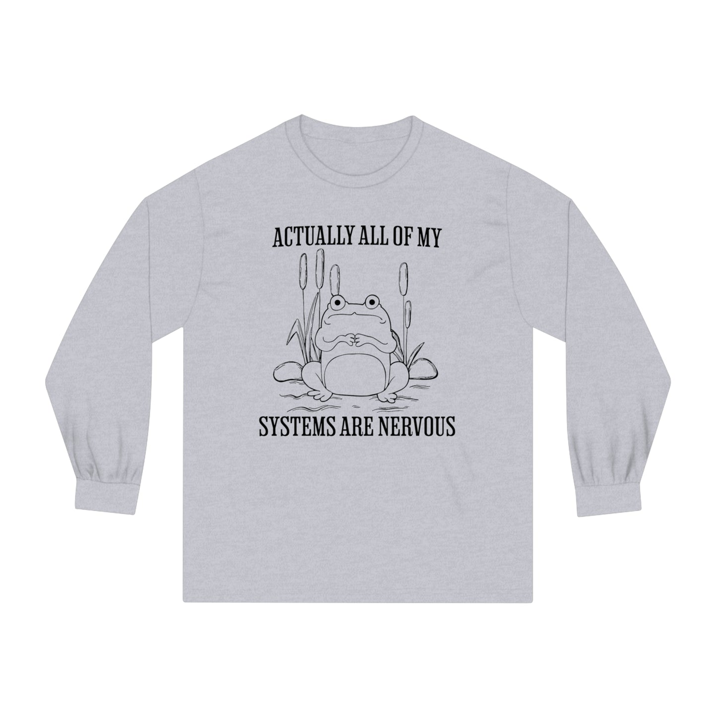 Actually, All of my Systems are Nervous - Unisex Classic Long Sleeve T-Shirt