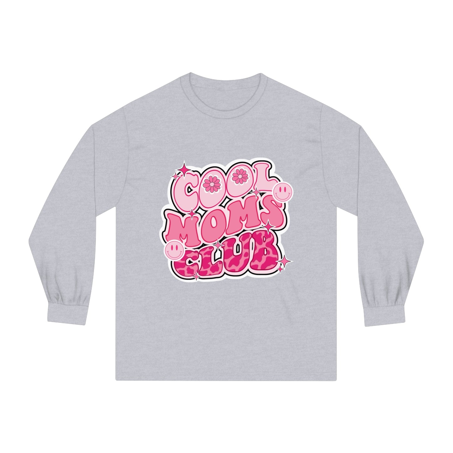 Cool Moms Club Pink - Unisex Classic Long Sleeve T-Shirt