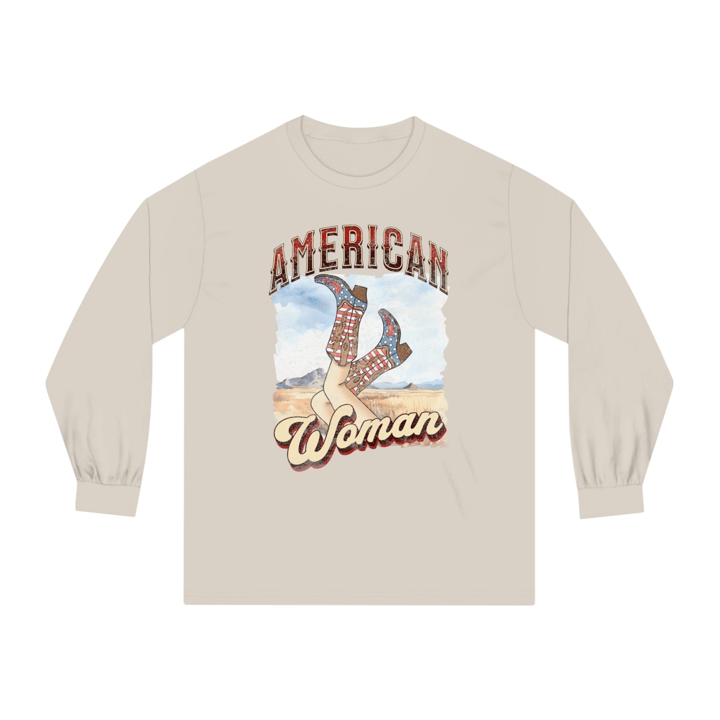 American Woman - Unisex Classic Long Sleeve T-Shirt