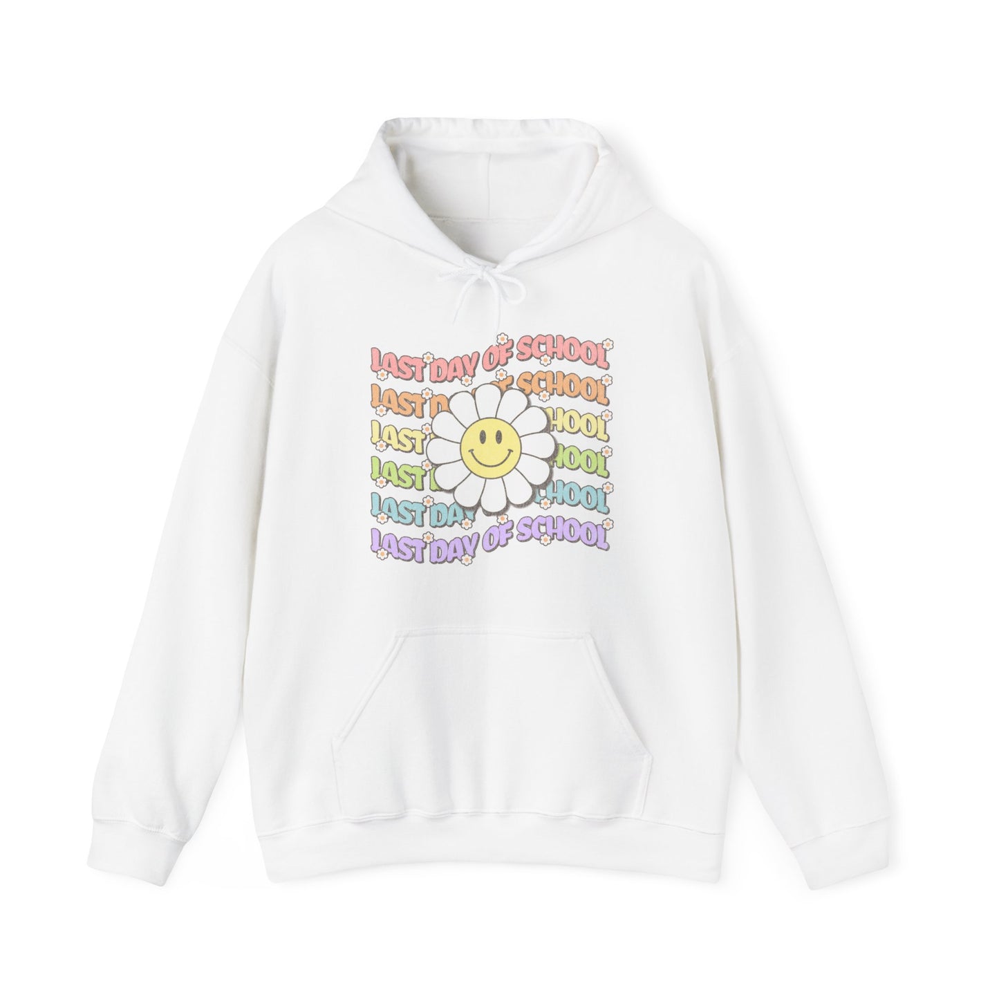 Groovy Last Day of School - Unisex Heavy Blend™ Hooded Sweatshirt