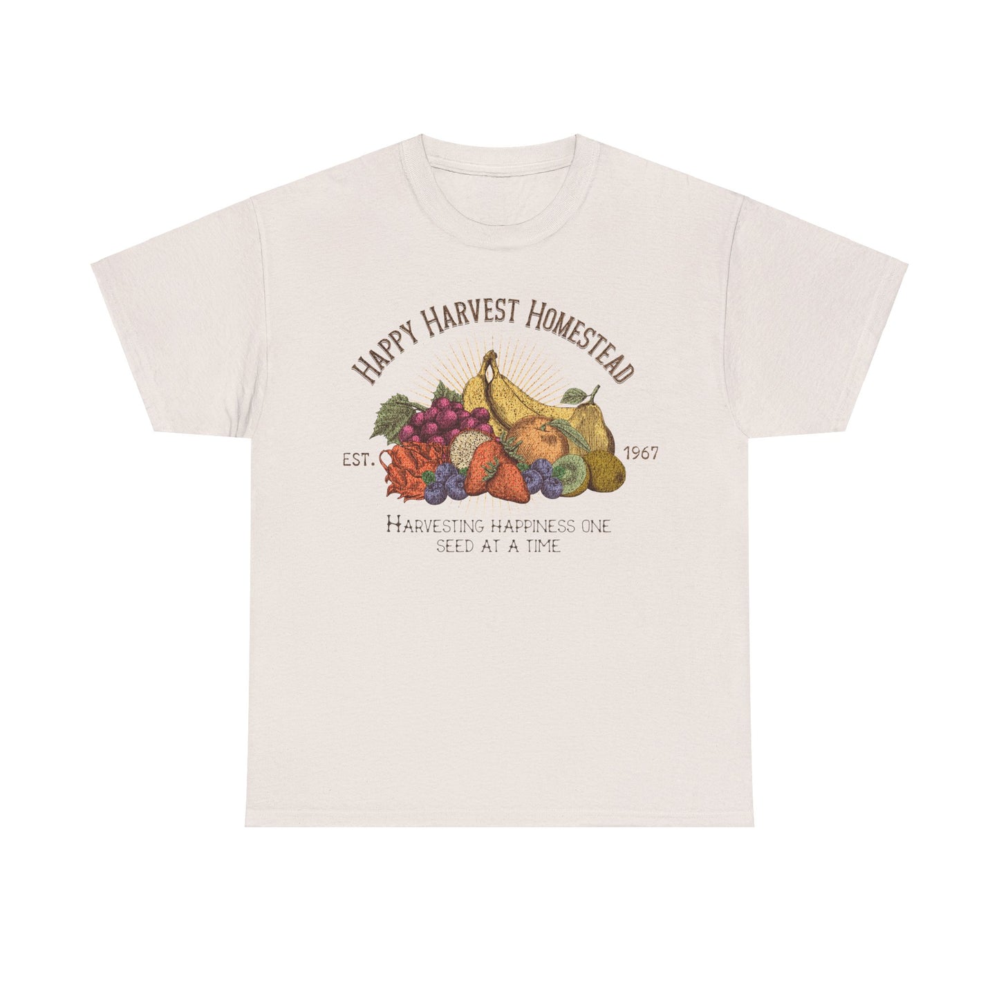 Happy Harvest Homestead, Farmers Market - Unisex T-Shirt