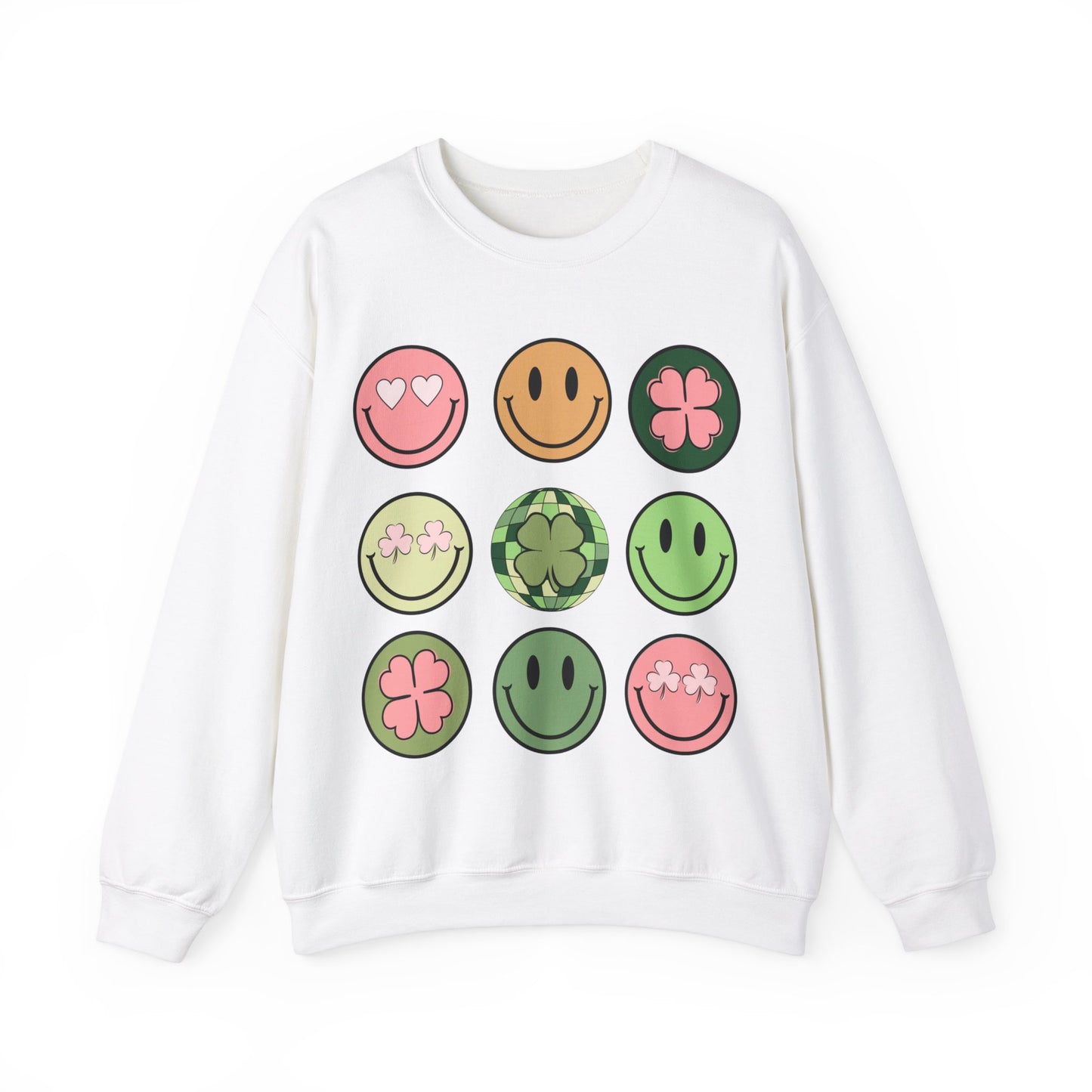 St. Patrick’s Day Smiles - Unisex Heavy Blend™ Crewneck Sweatshirt