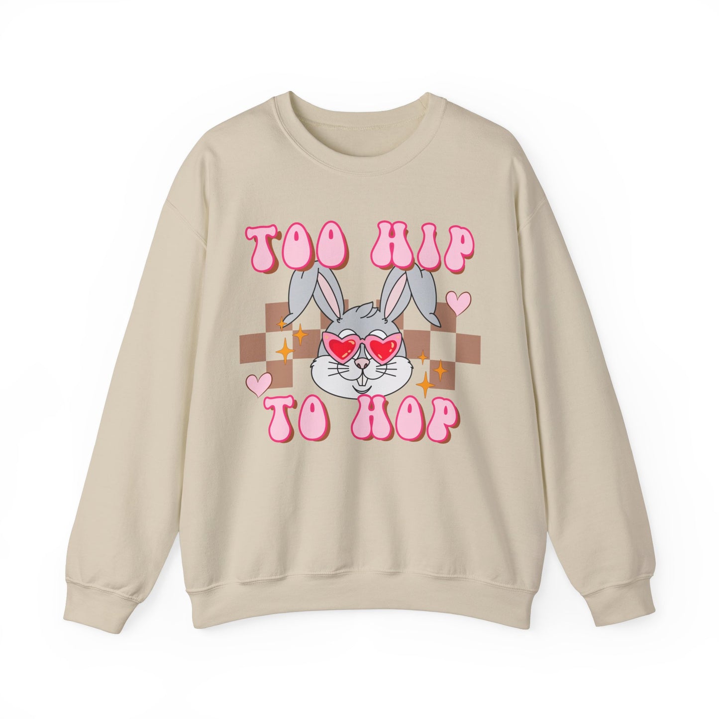 Too Hip To Hop - Unisex Heavy Blend™ Crewneck Sweatshirt