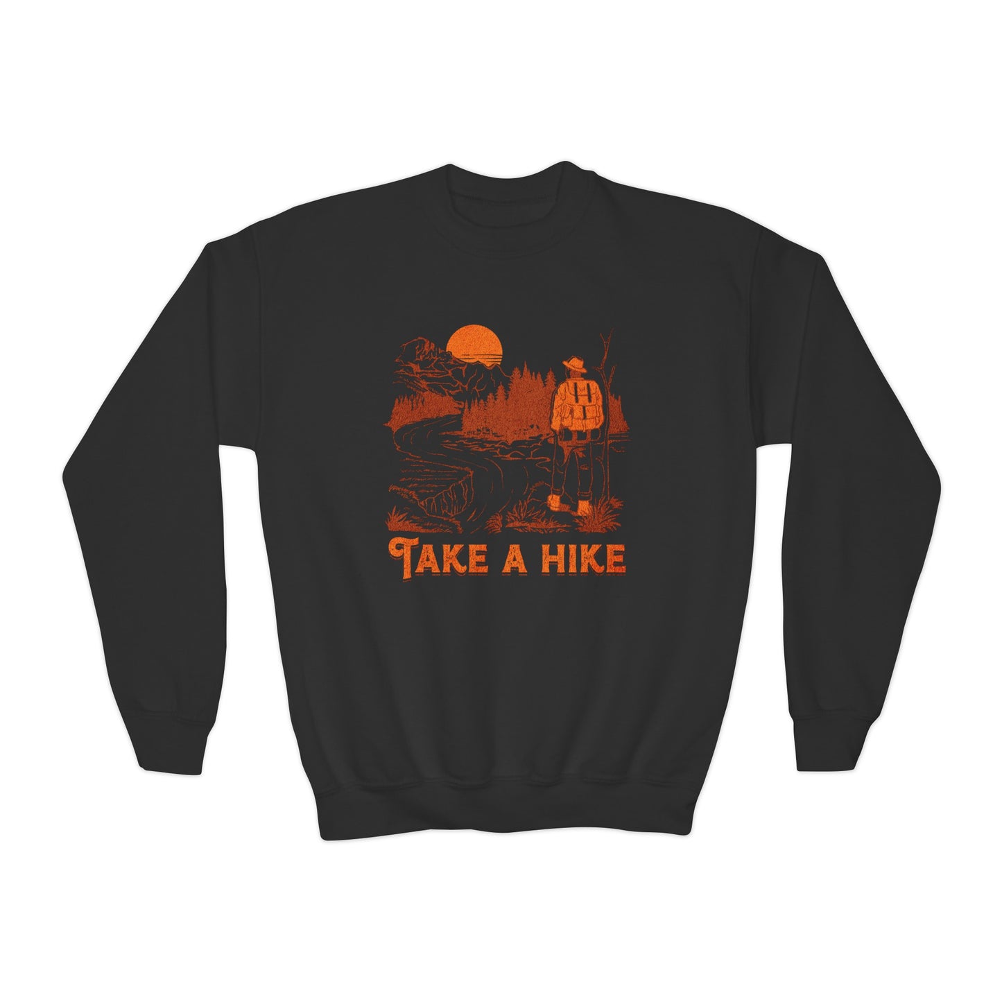 Take A Hike - Youth Crewneck Sweatshirt