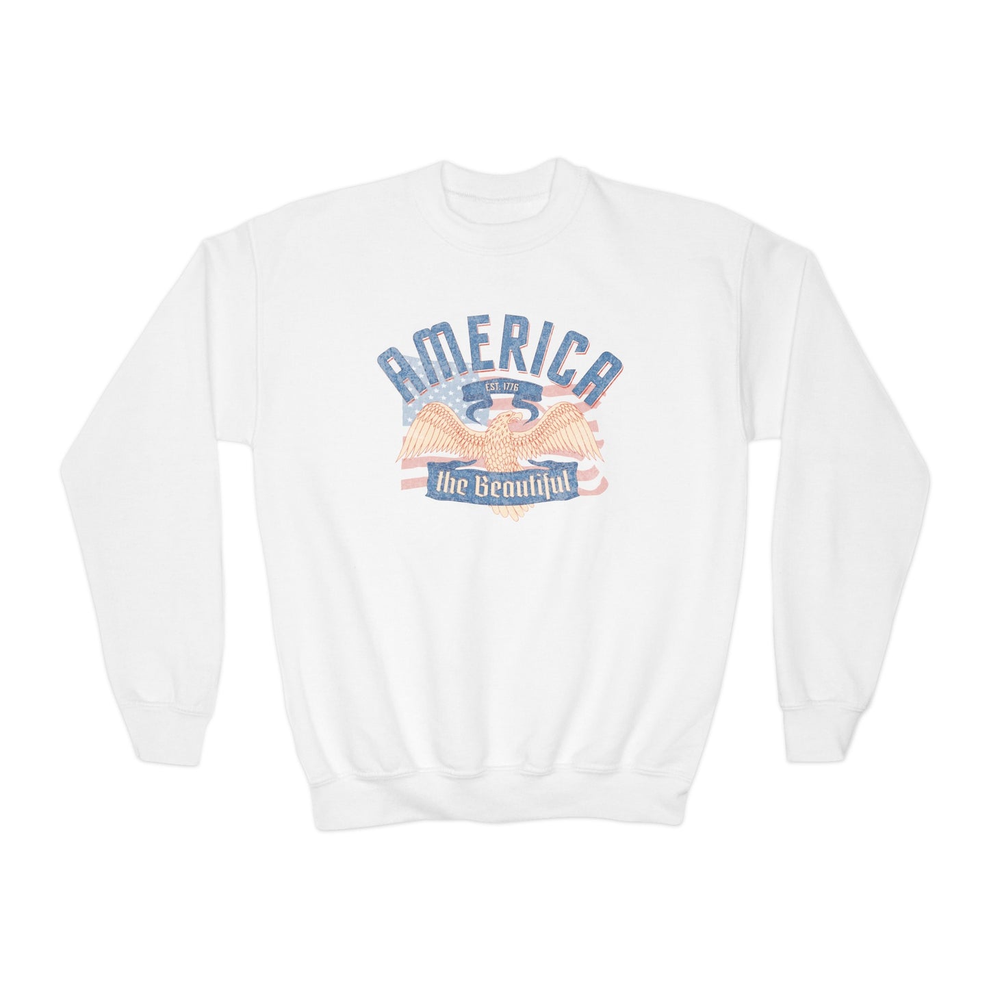 America the Beautiful - Youth Crewneck Sweatshirt