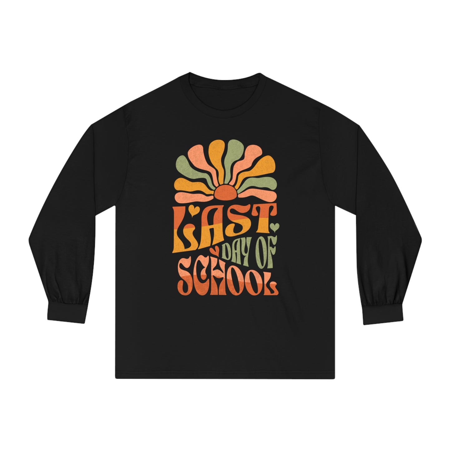 Groovy Last Day of School - Unisex Classic Long Sleeve T-Shirt