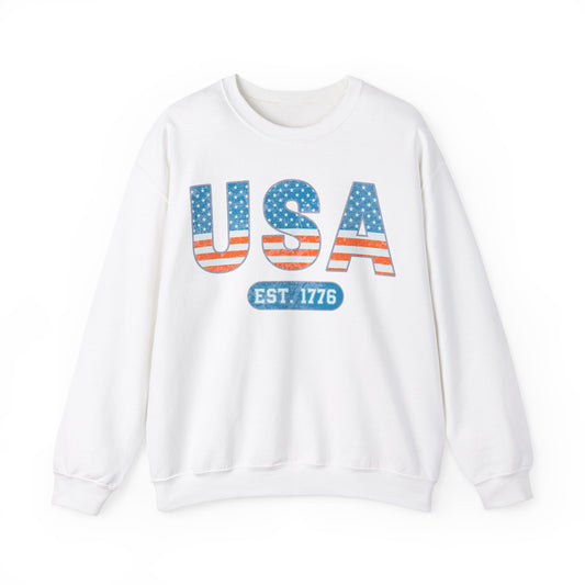 Vintage USA - Unisex Heavy Blend™ Crewneck Sweatshirt