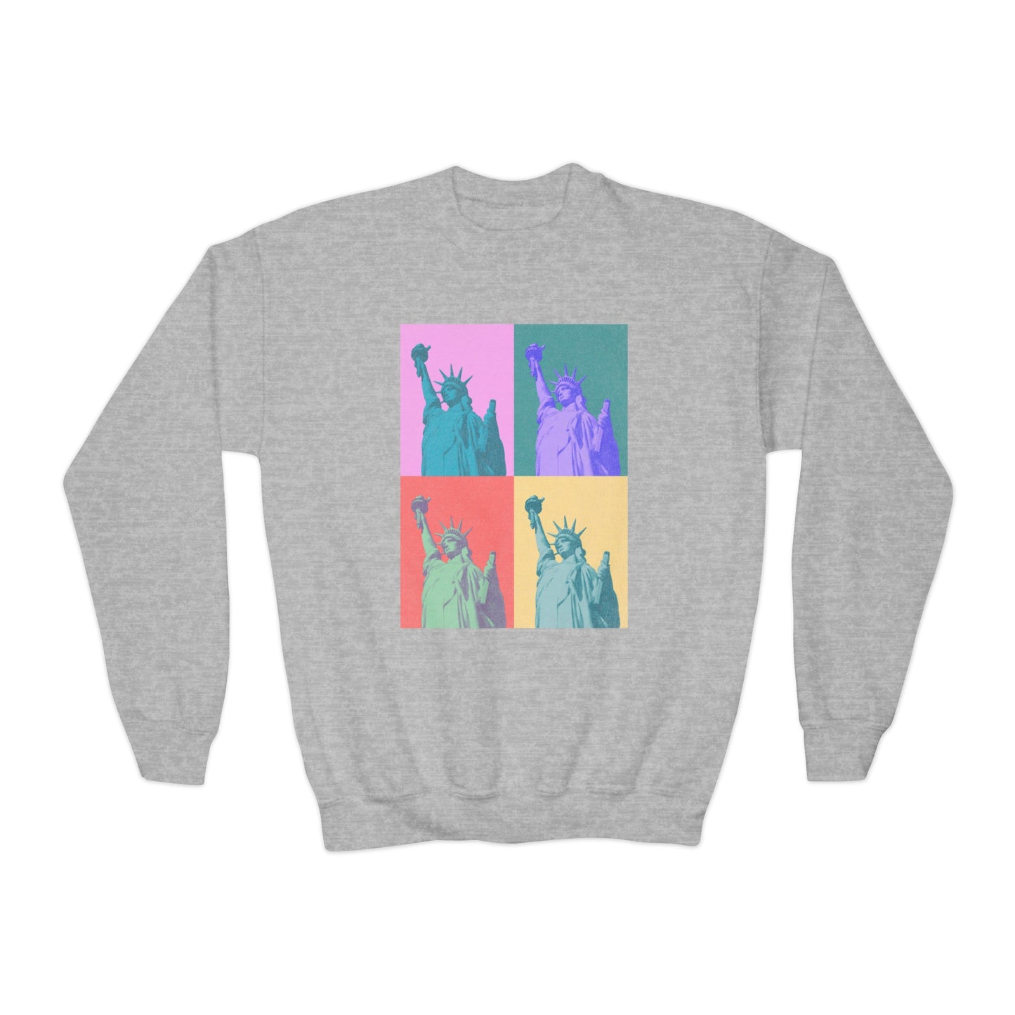 Statue of Liberty - Youth Crewneck Sweatshirt