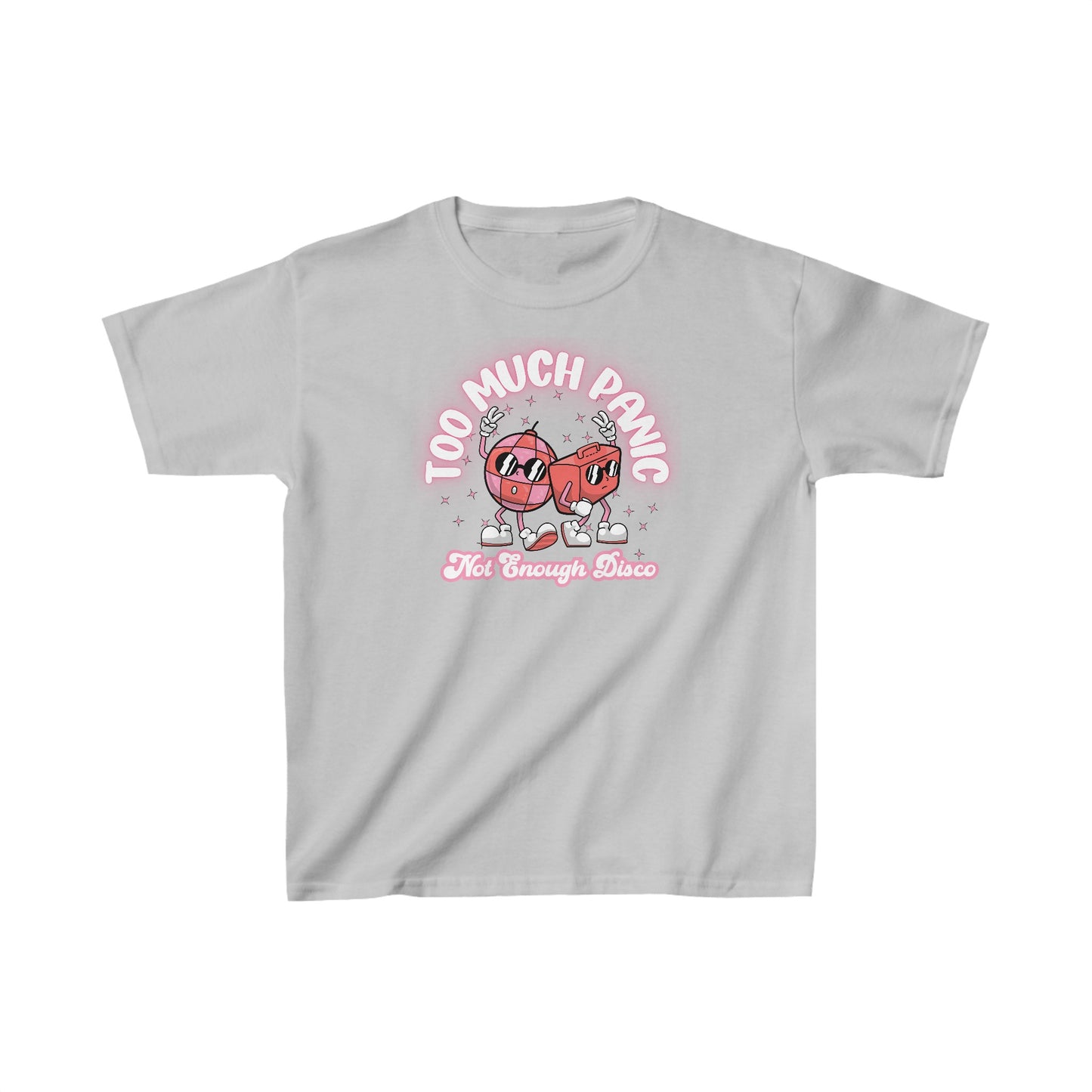 Too Much Panic, Not Enough Disco - Kids Heavy Cotton™ Tee