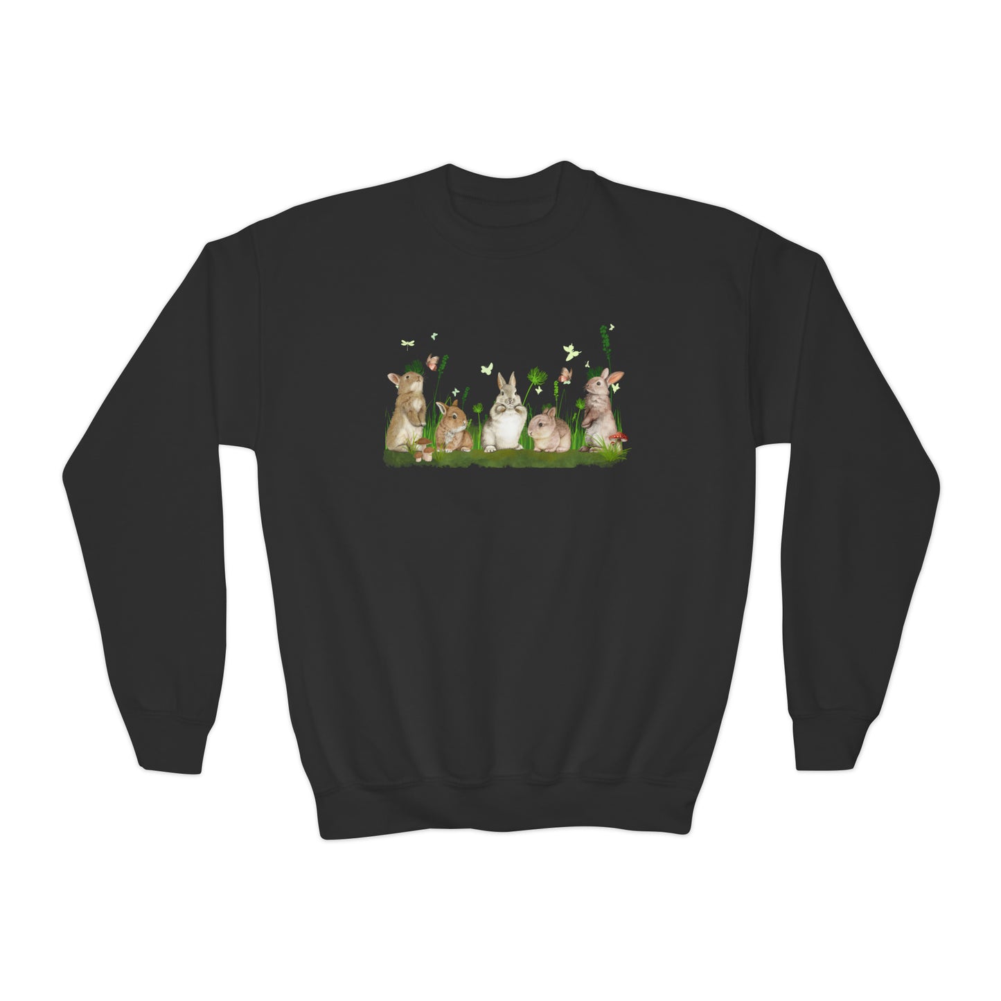 Easter Bunnies - Youth Crewneck Sweatshirt