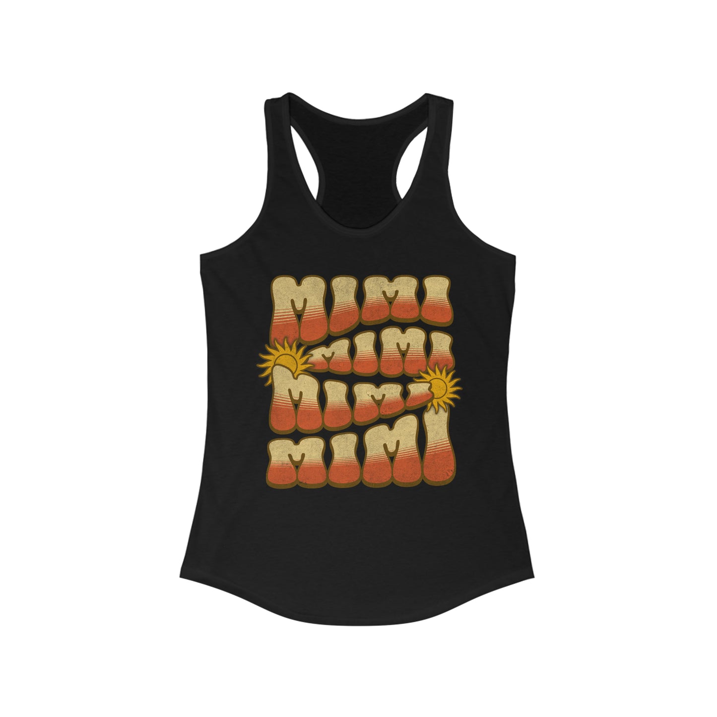 Groovy Mimi - Women's Ideal Racerback Tank