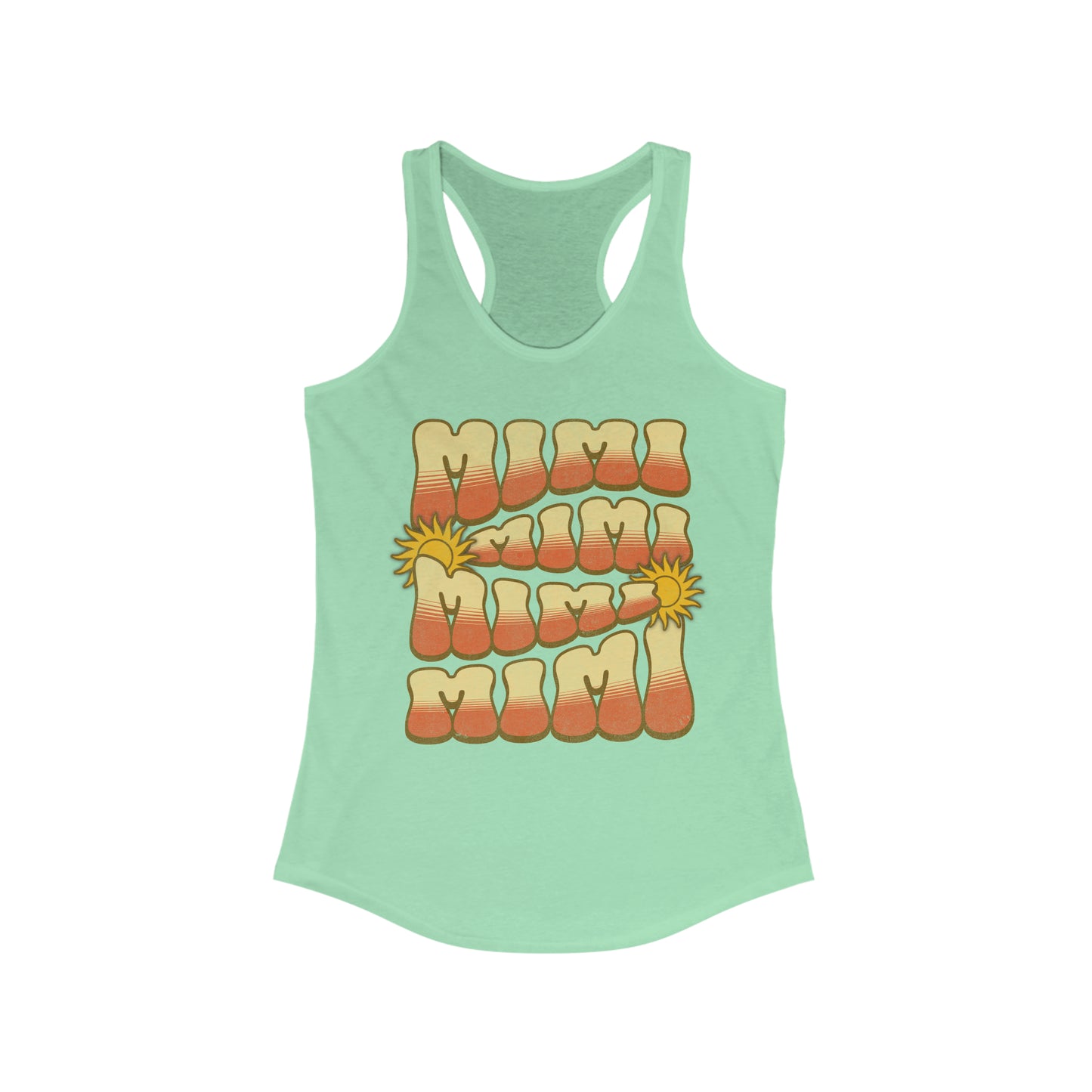 Groovy Mimi - Women's Ideal Racerback Tank