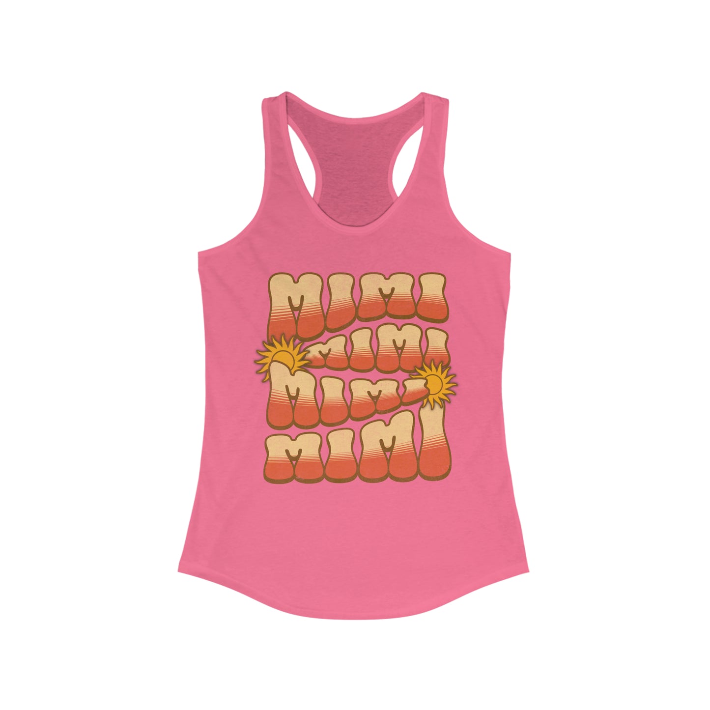 Groovy Mimi - Women's Ideal Racerback Tank