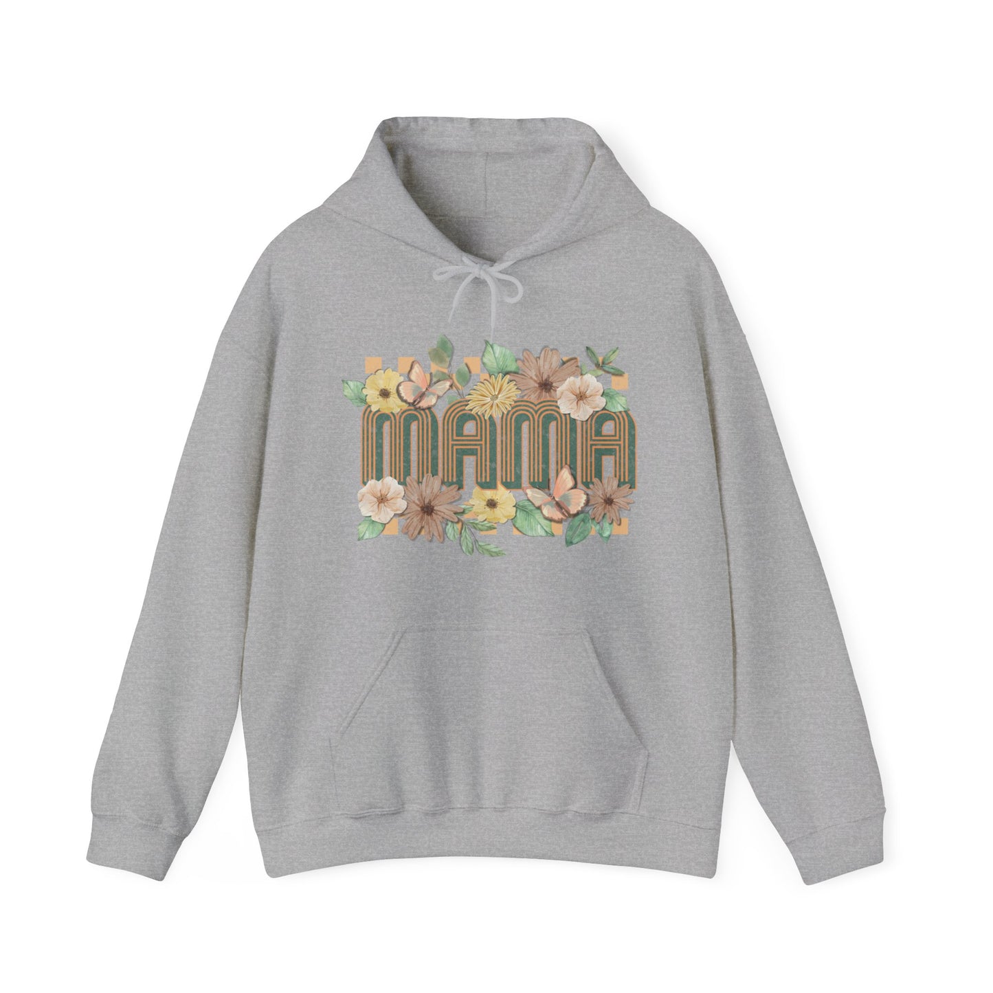 Mama Floral - Unisex Heavy Blend™ Hooded Sweatshirt