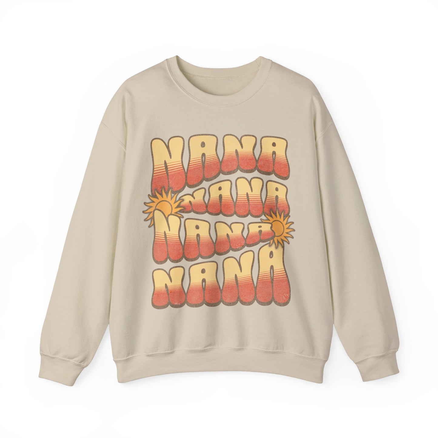 Groovy Nana - Unisex Heavy Blend™ Crewneck Sweatshirt