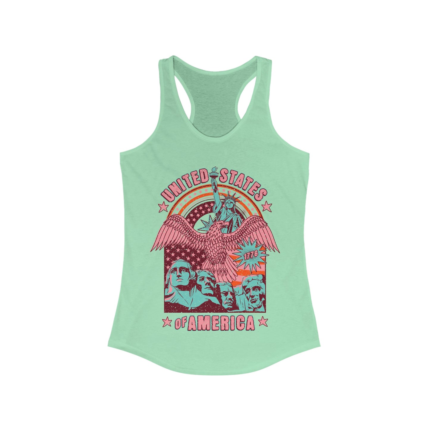 United States of America - Women's Ideal Racerback Tank