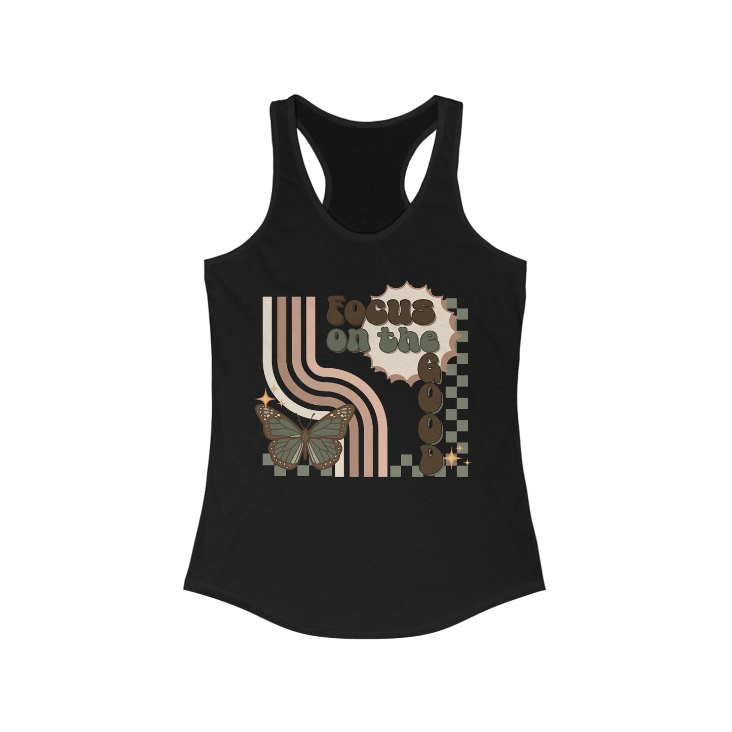 Focus on the Good - Women's Ideal Racerback Tank